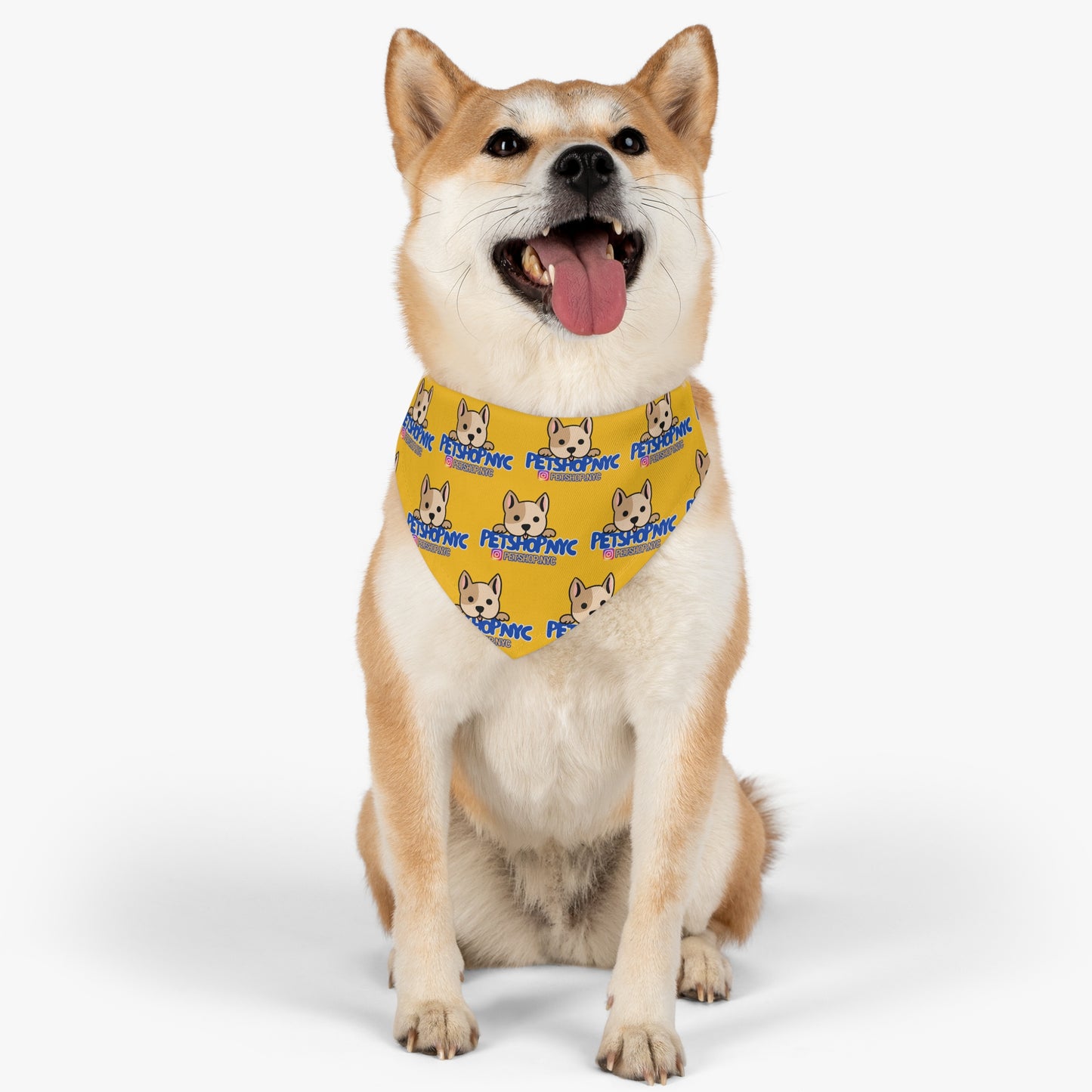 PetShopNYC Bandana (in Yellow)