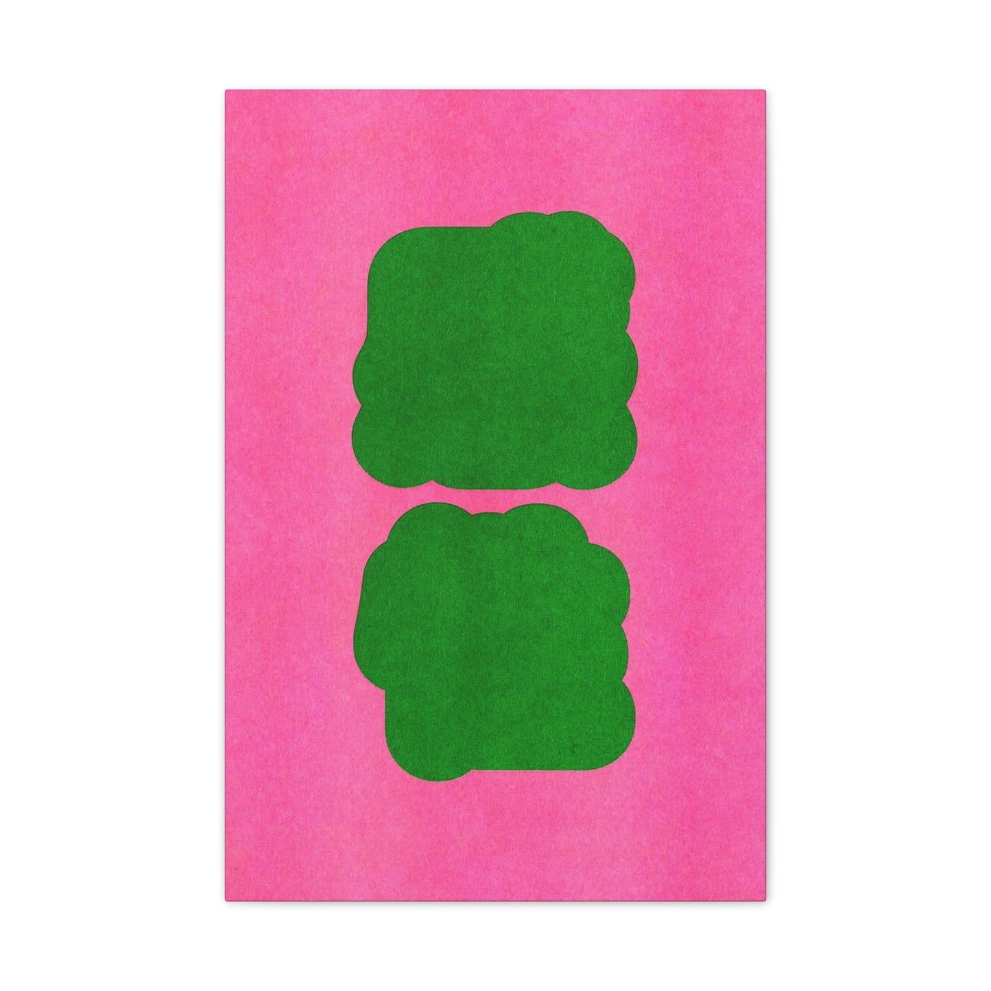 Stretched Pink Canvas