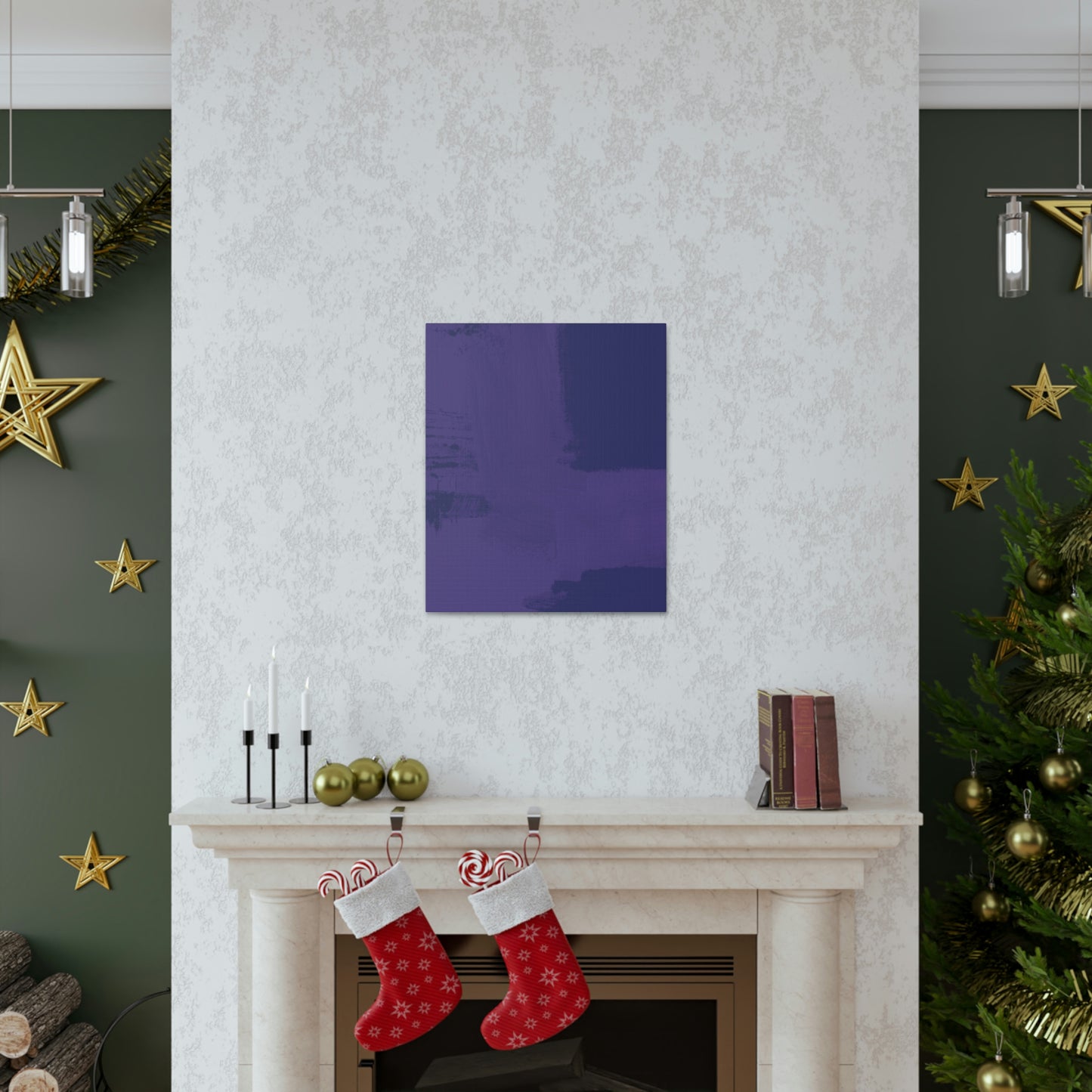 Rich Purple Canvas