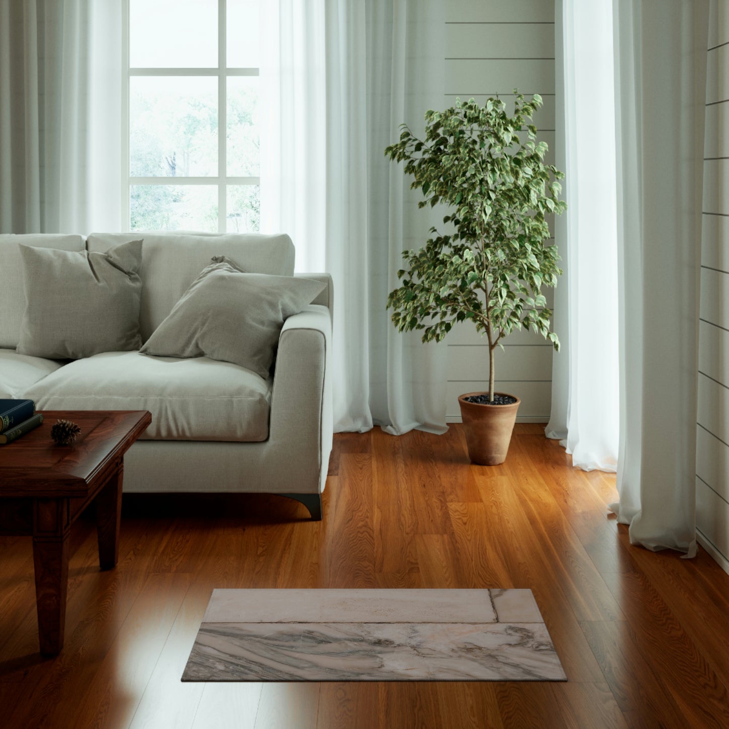 Marble Beige Rug