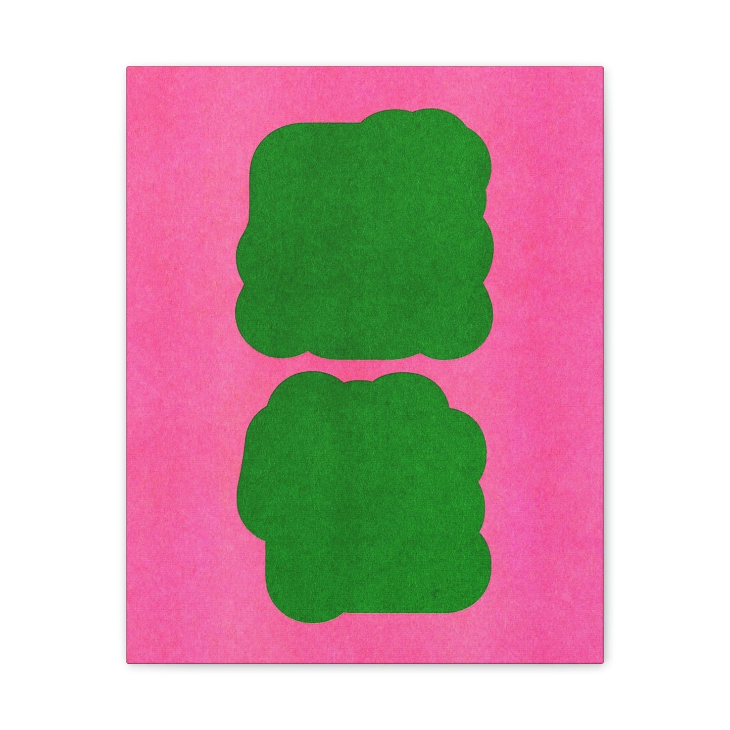 Stretched Pink Canvas