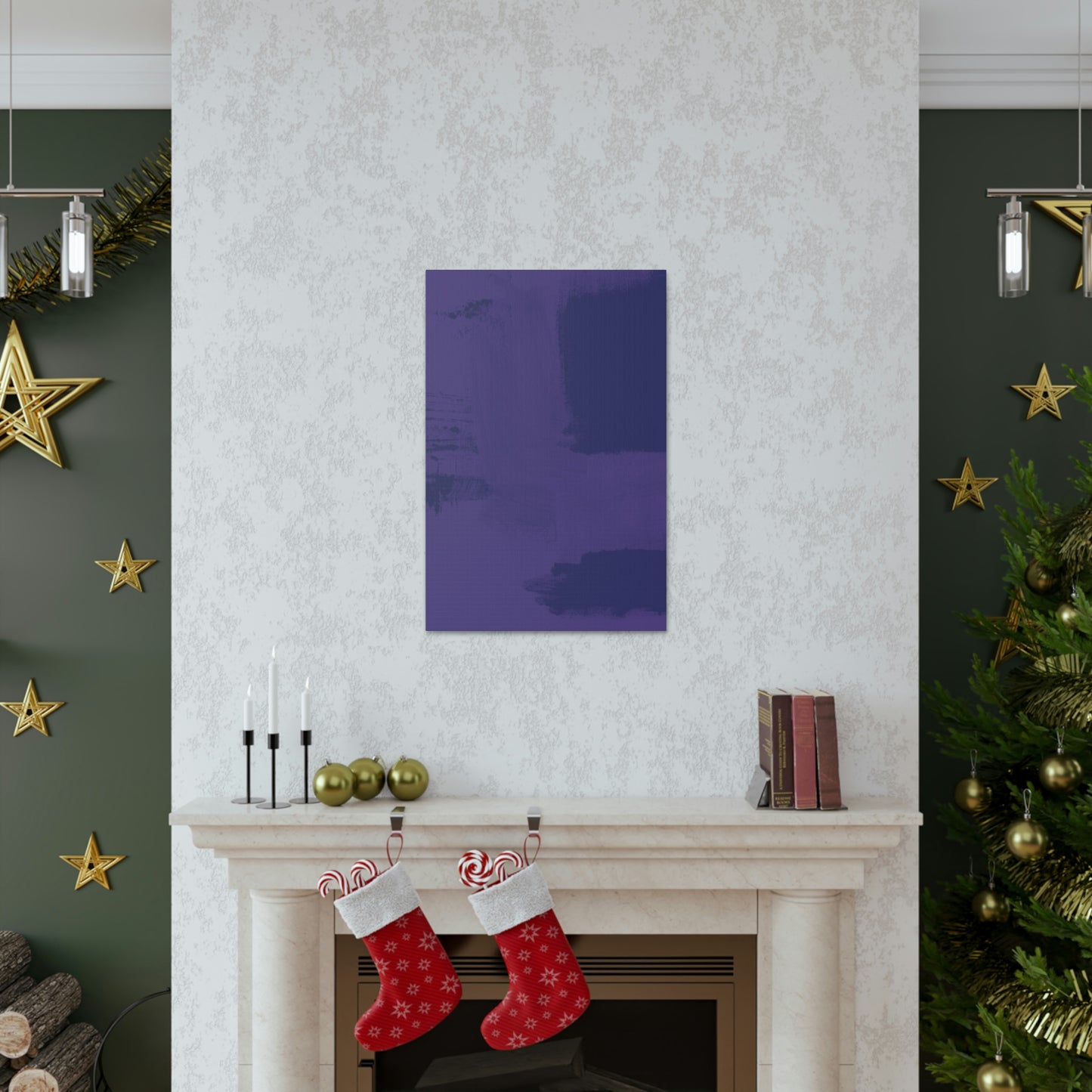 Rich Purple Canvas