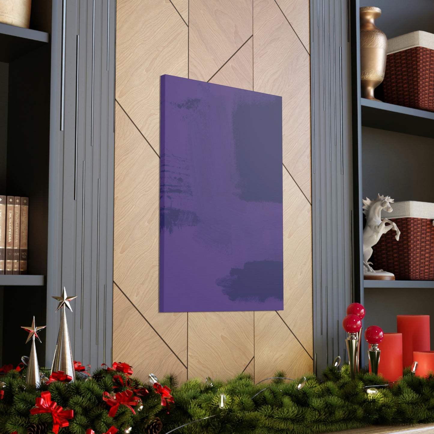 Rich Purple Canvas