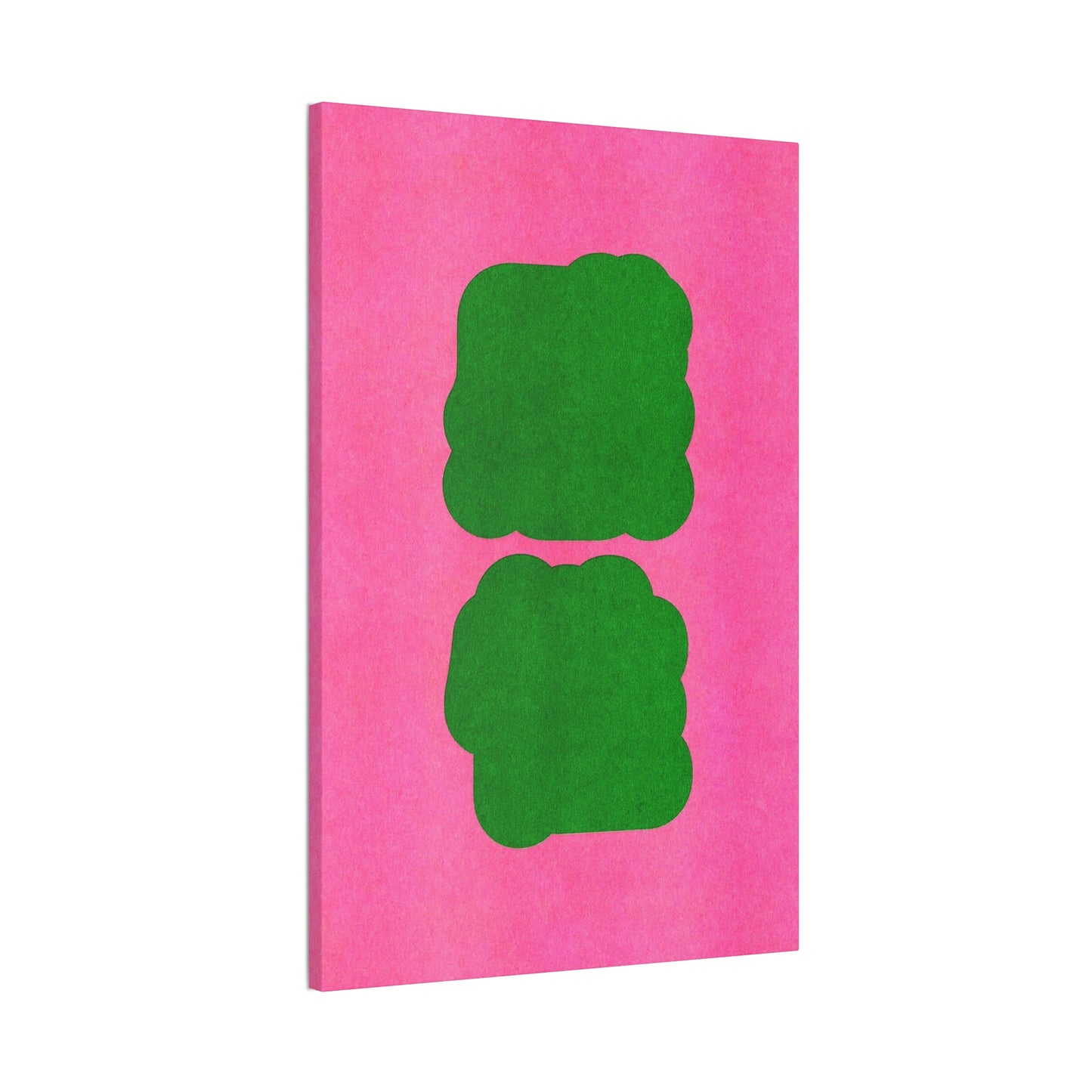 Stretched Pink Canvas