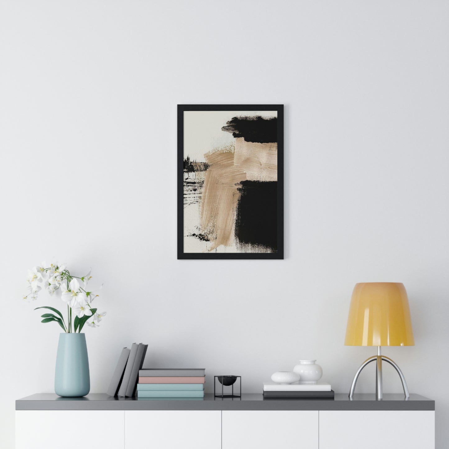 Path Canvas Framed