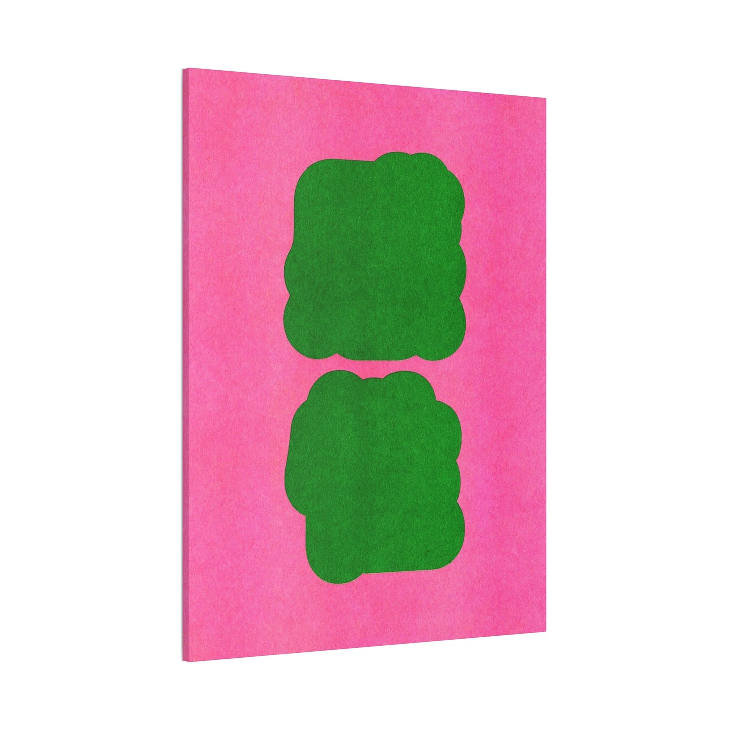 Stretched Pink Canvas
