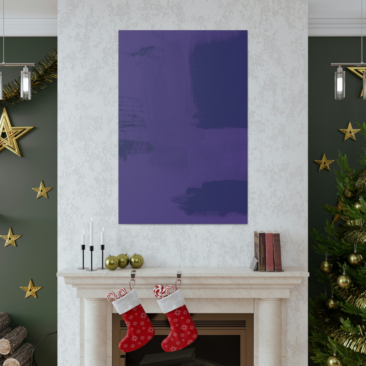Rich Purple Canvas