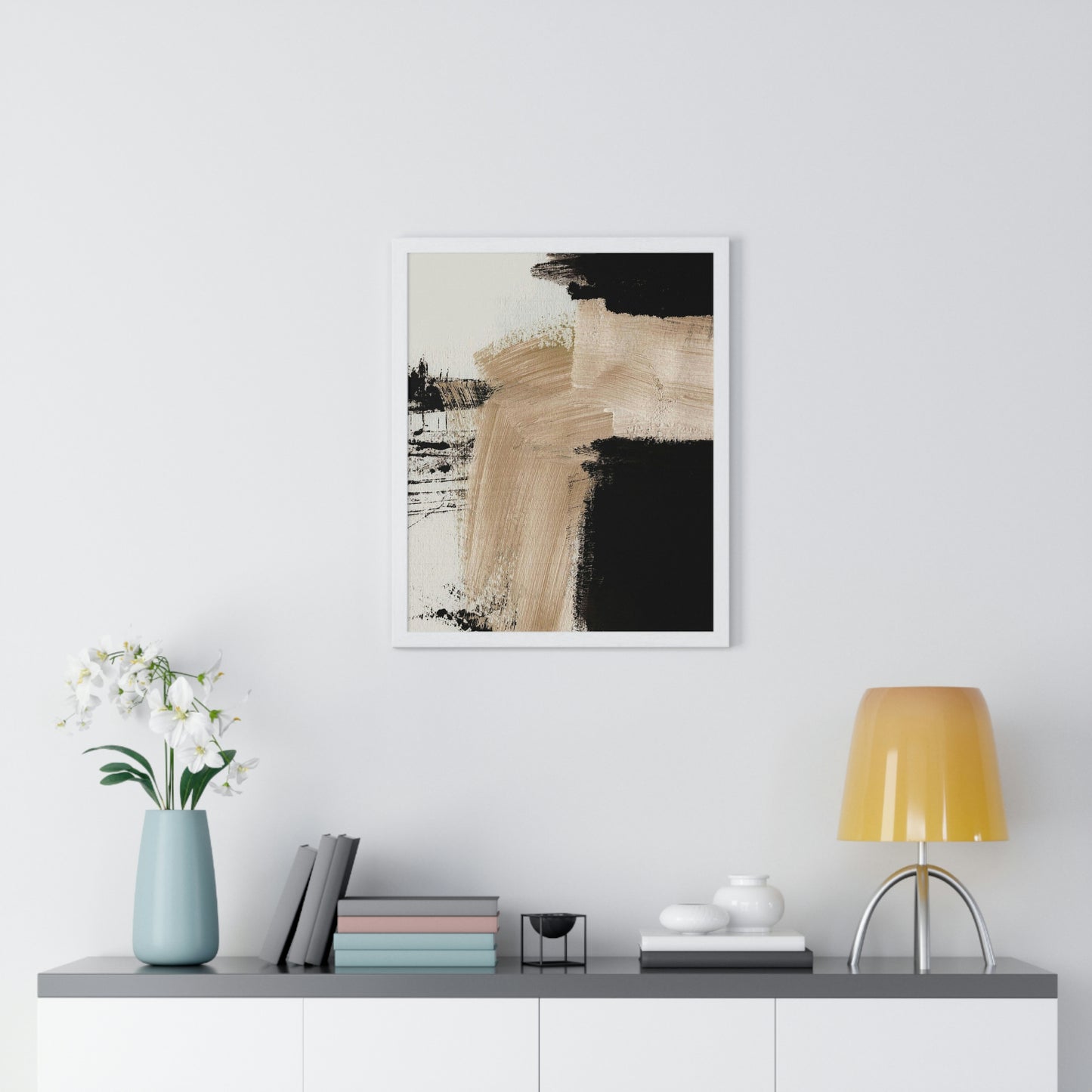 Path Canvas Framed
