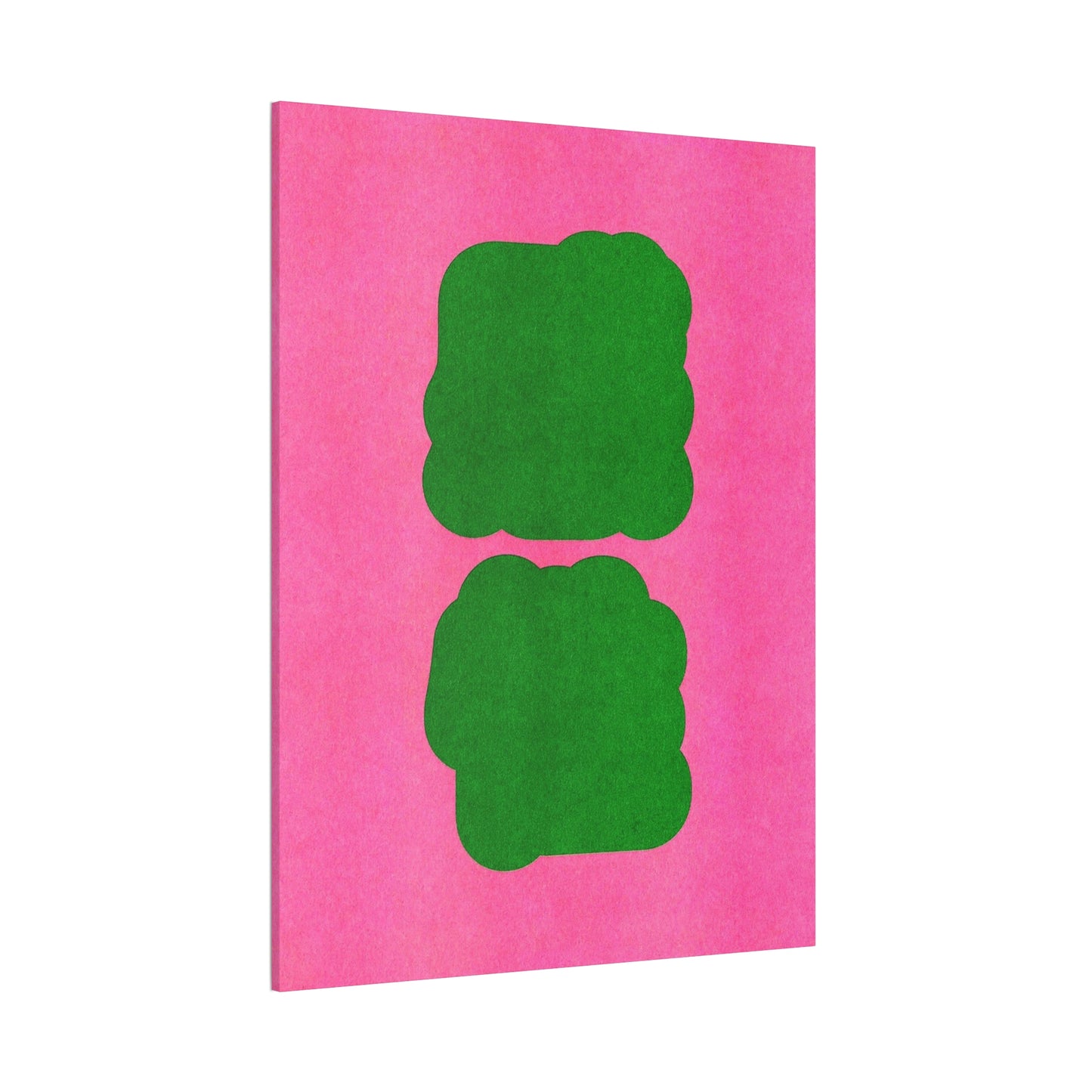 Stretched Pink Canvas