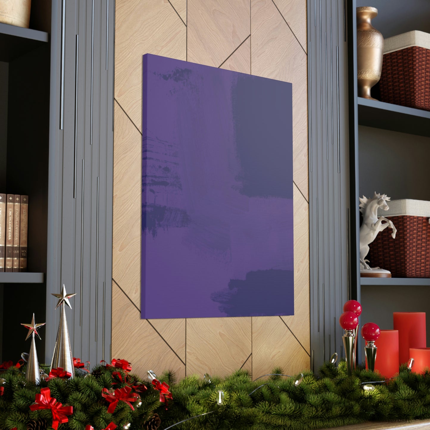 Rich Purple Canvas