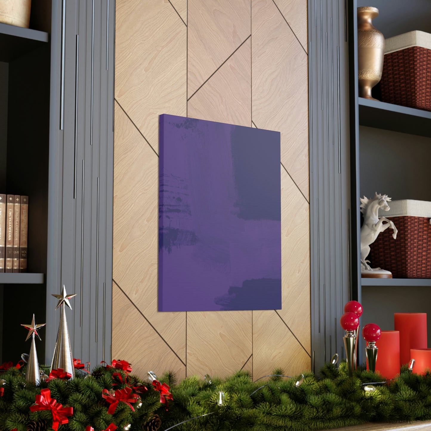 Rich Purple Canvas