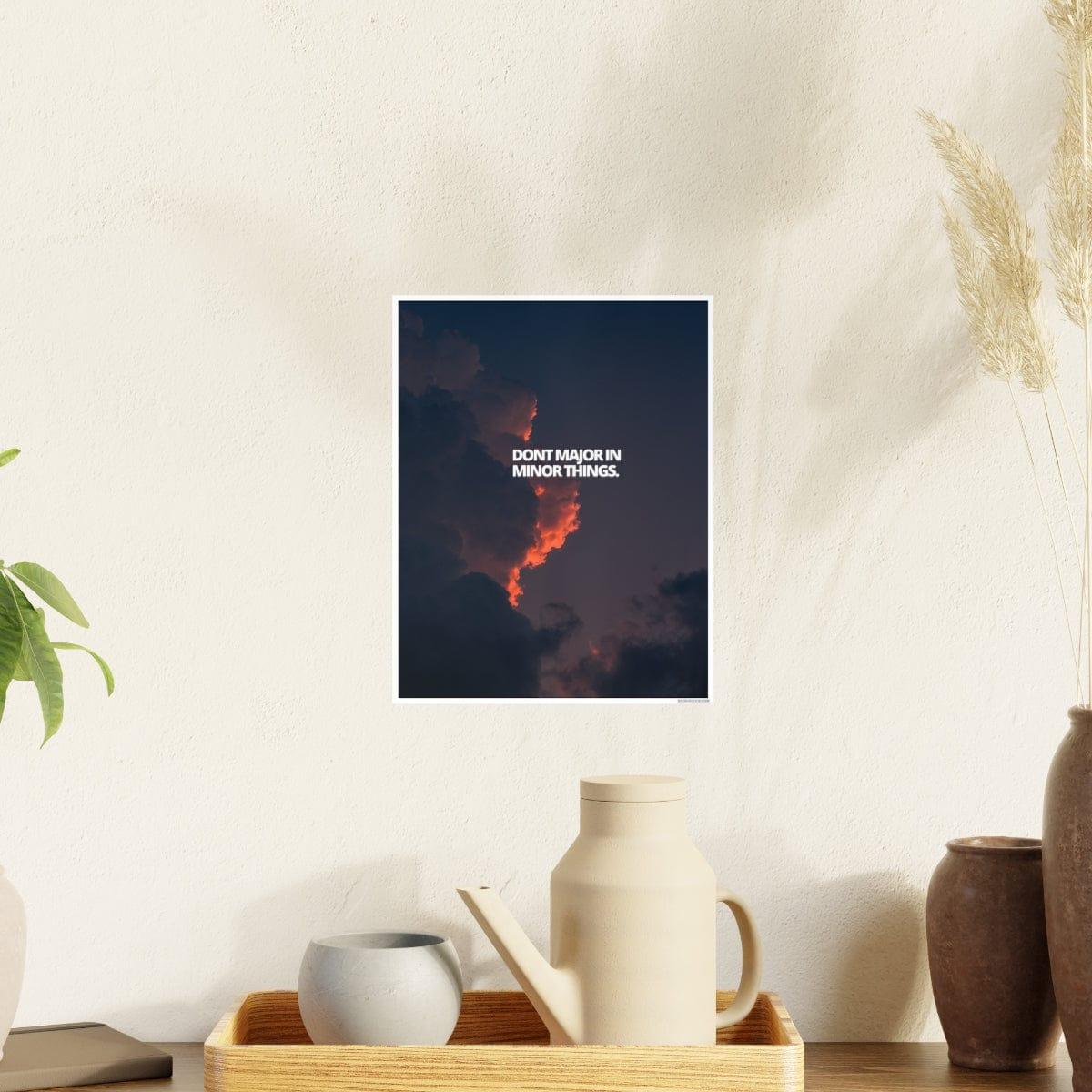 Dont major in minor things. - DECOROOM