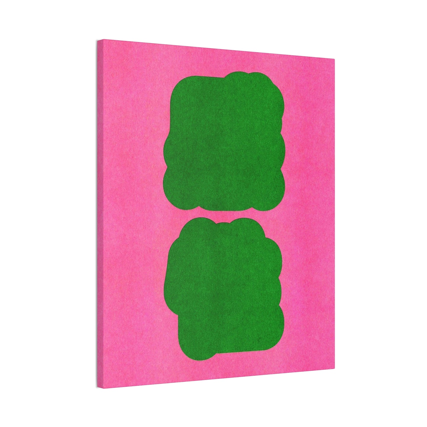 Stretched Pink Canvas