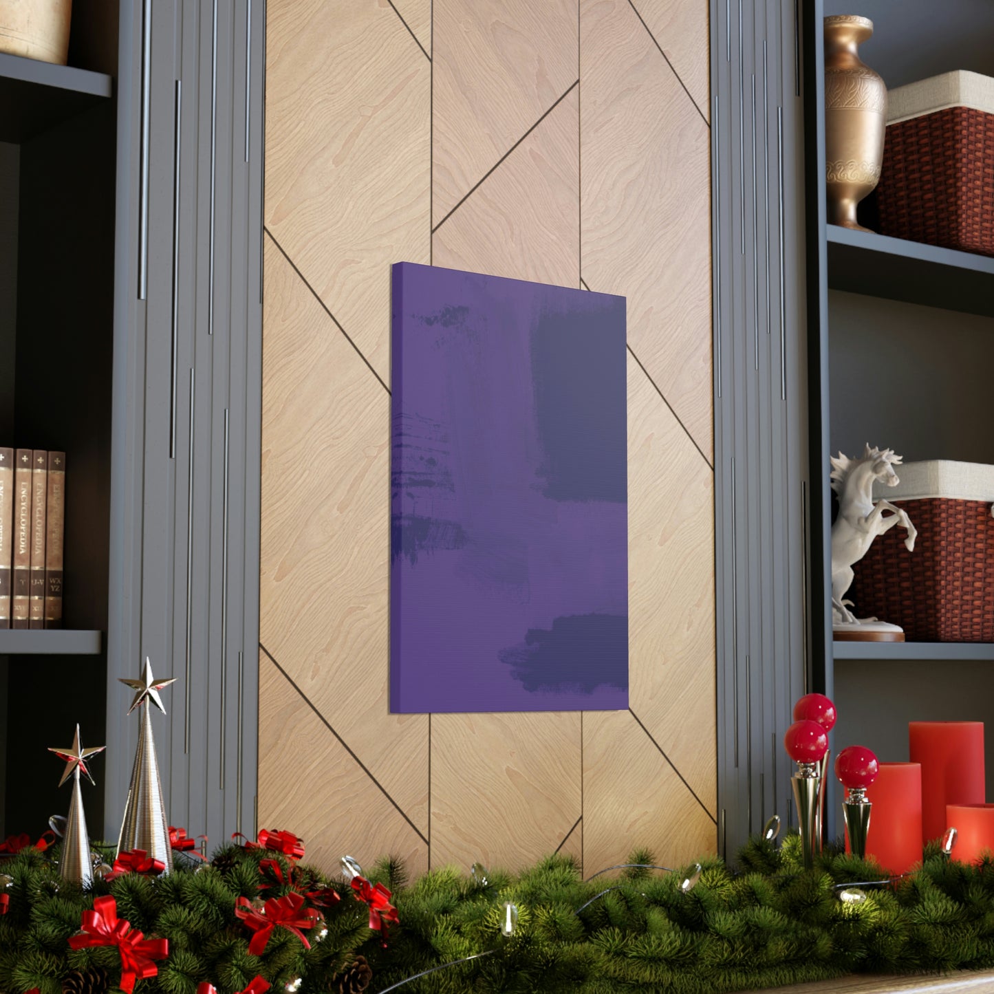 Rich Purple Canvas