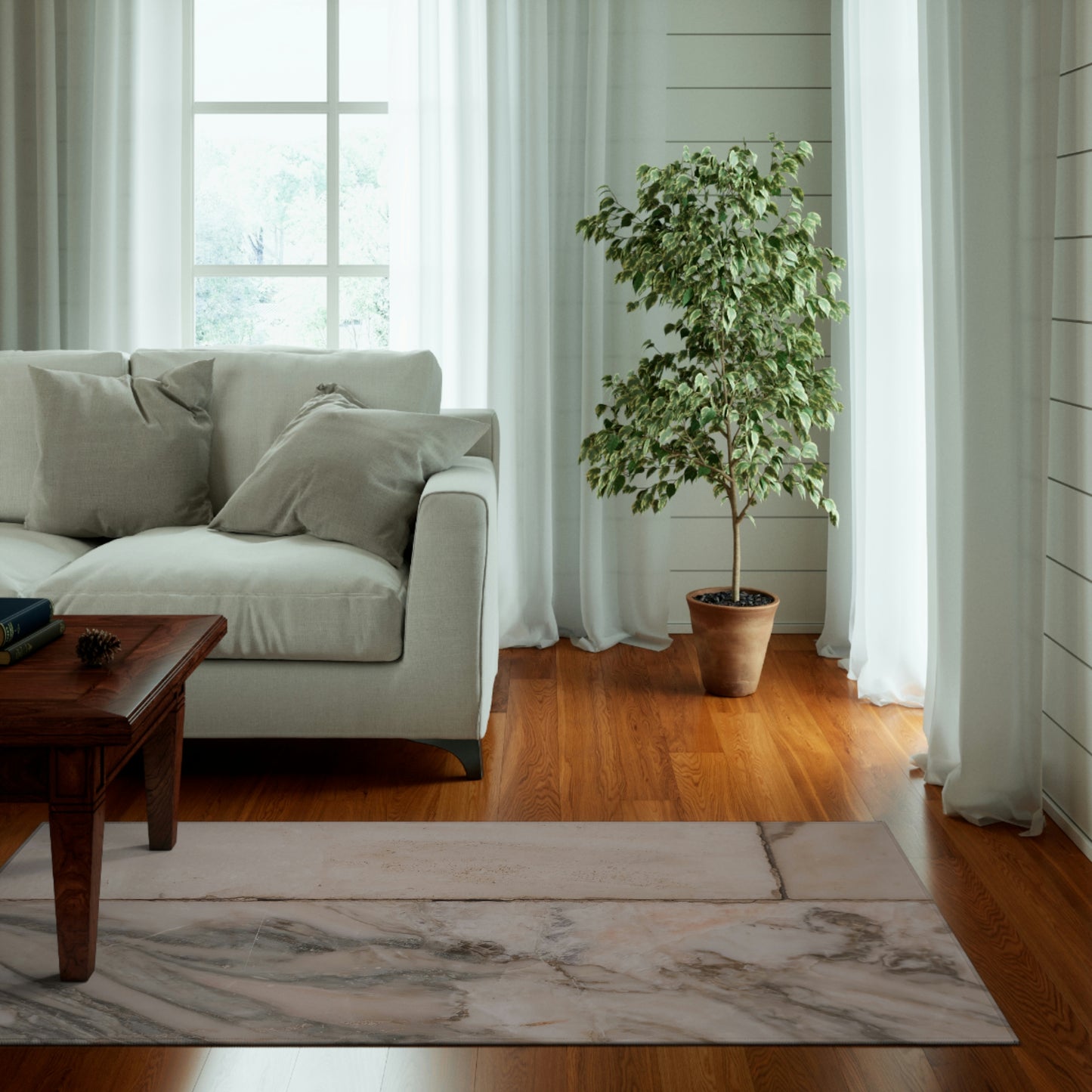 Marble Beige Rug