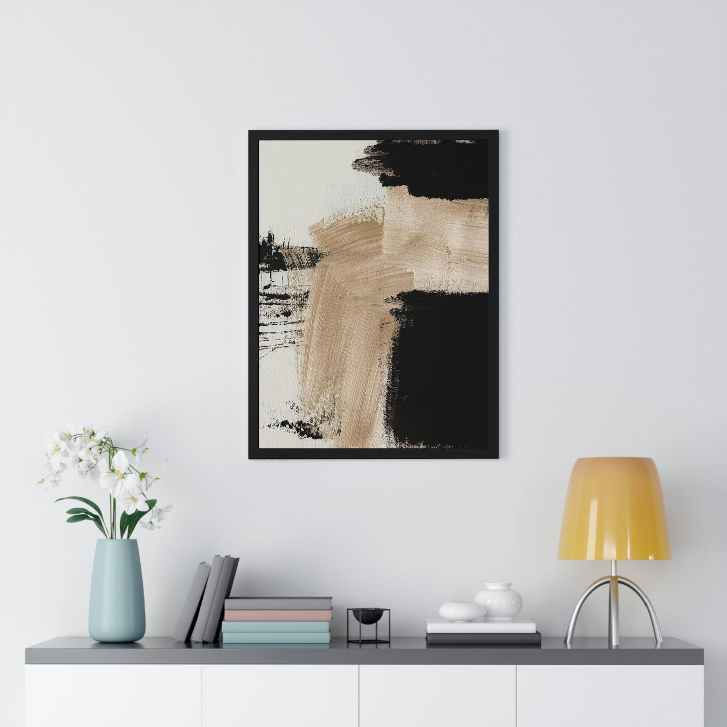 Path Canvas Framed