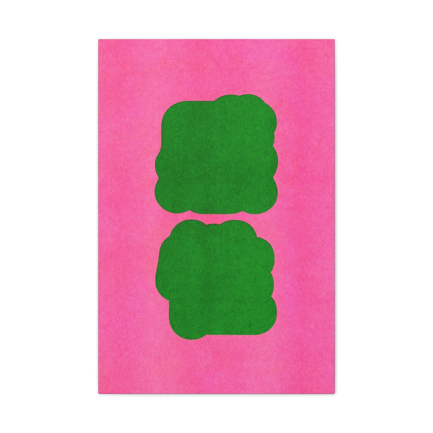 Stretched Pink Canvas