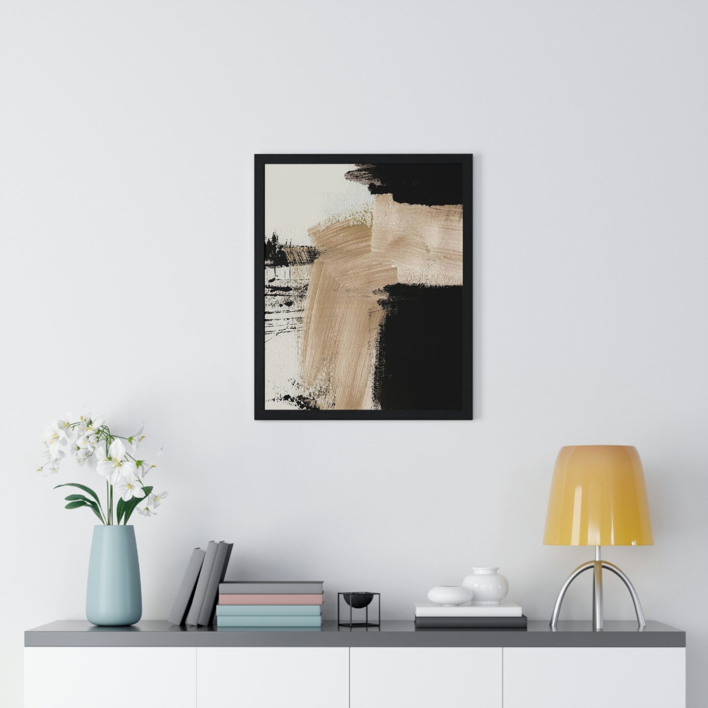 Path Canvas Framed