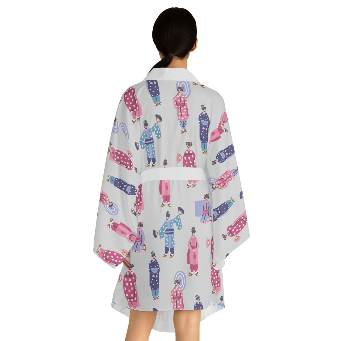 Long Sleeve Kimono Robe
