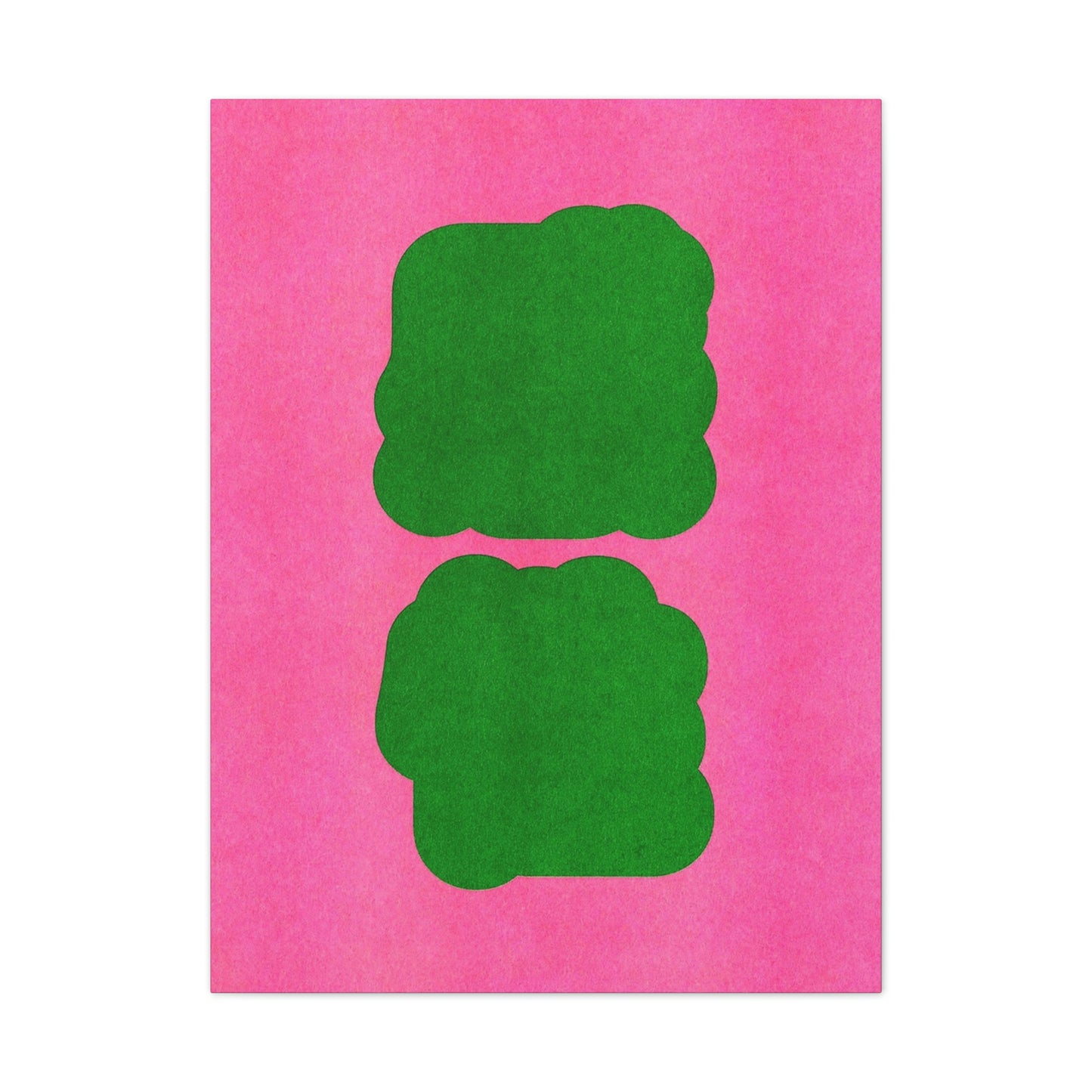 Stretched Pink Canvas
