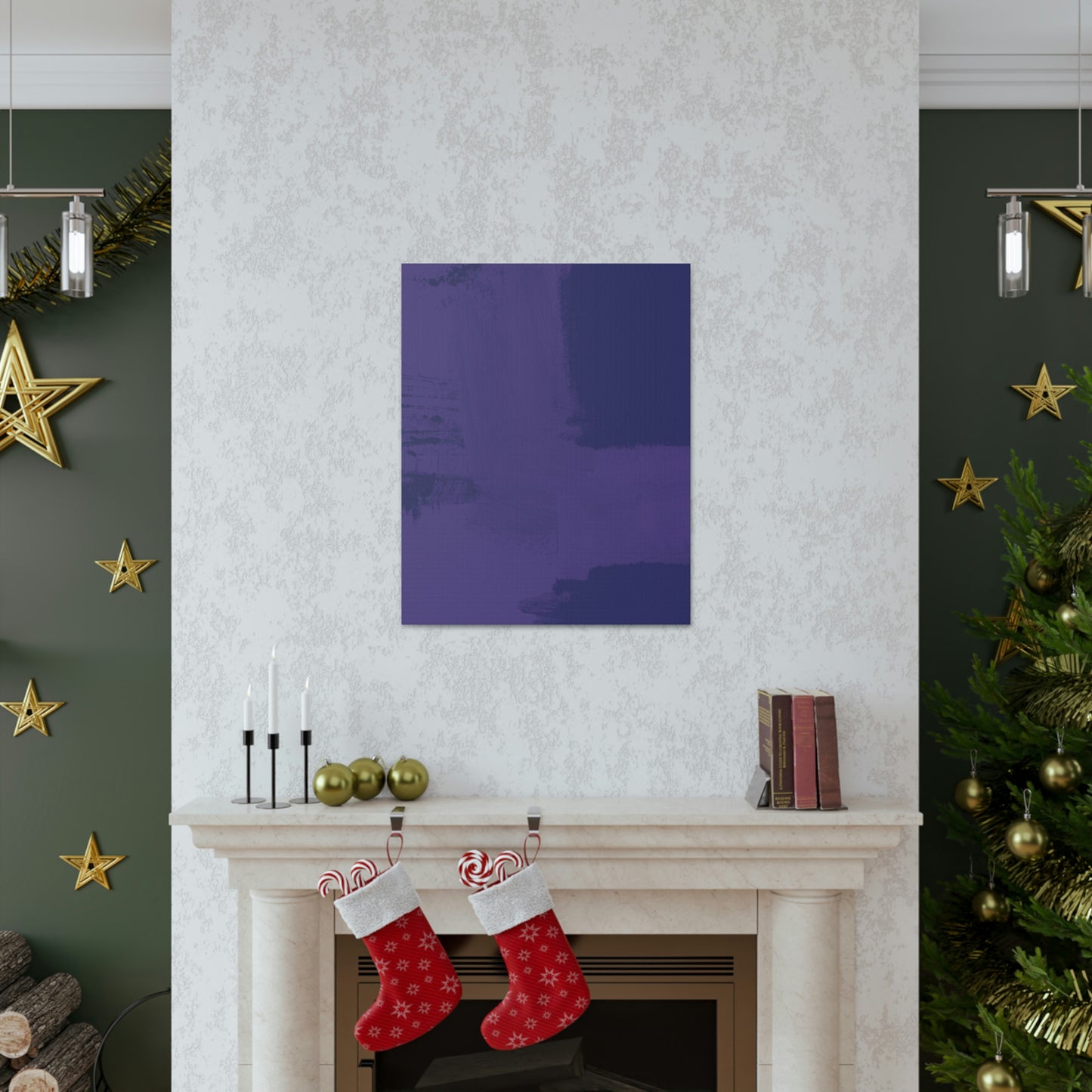 Rich Purple Canvas