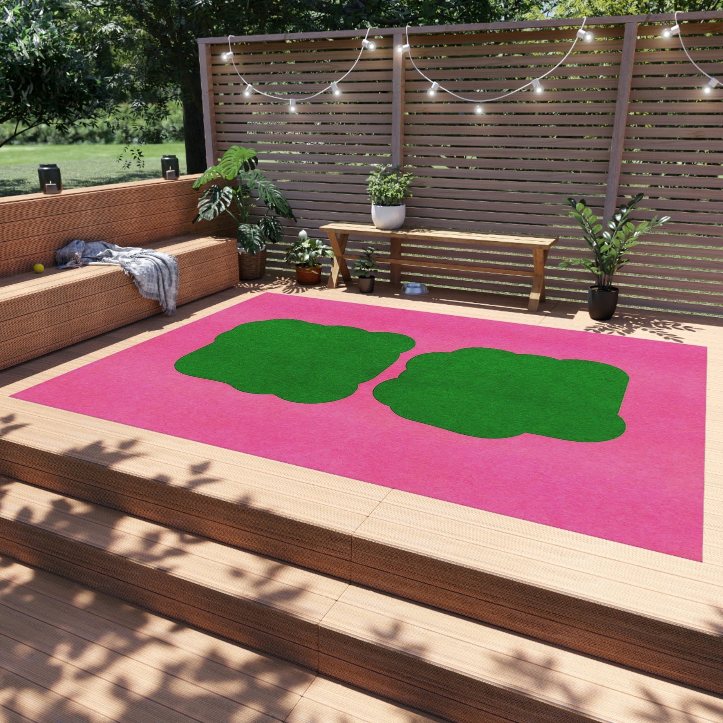 Retro Outdoor Rug