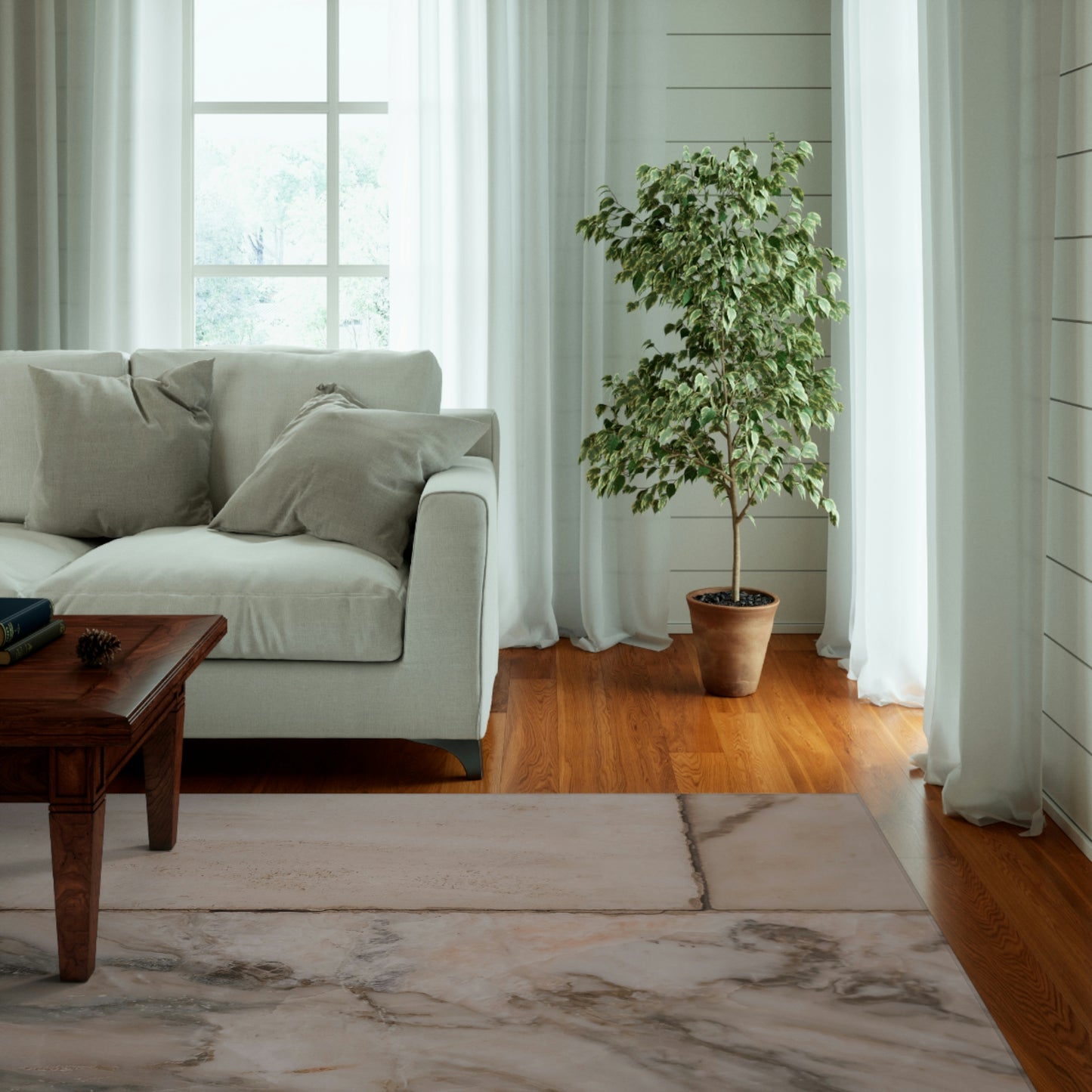 Marble Beige Rug