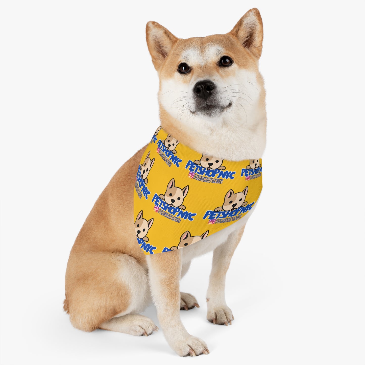PetShopNYC Bandana (in Yellow)