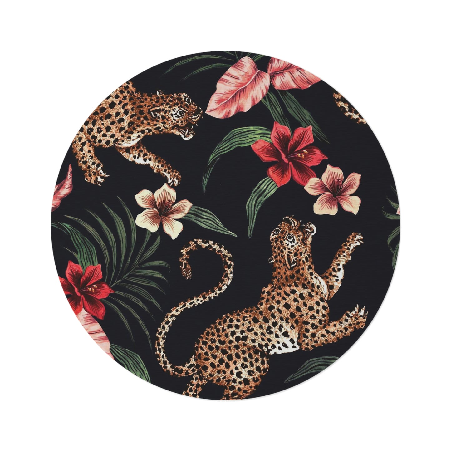 Round Jungle Rug
