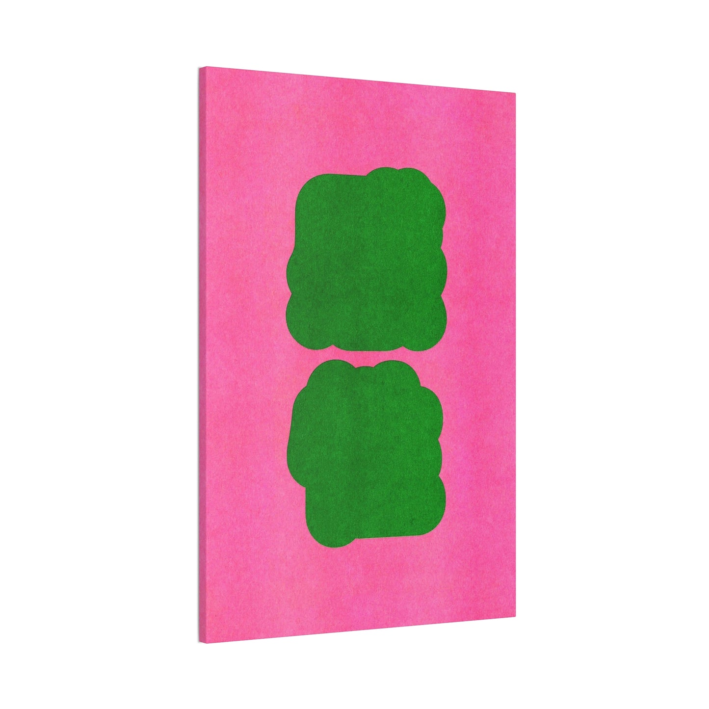 Stretched Pink Canvas