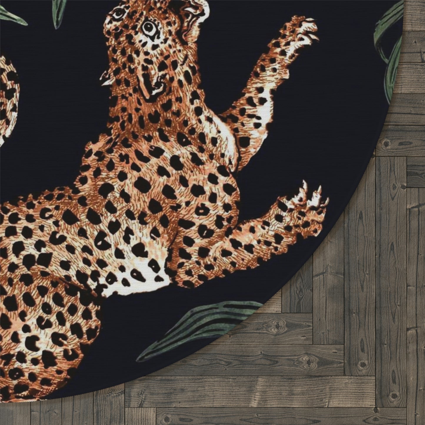 Round Jungle Rug
