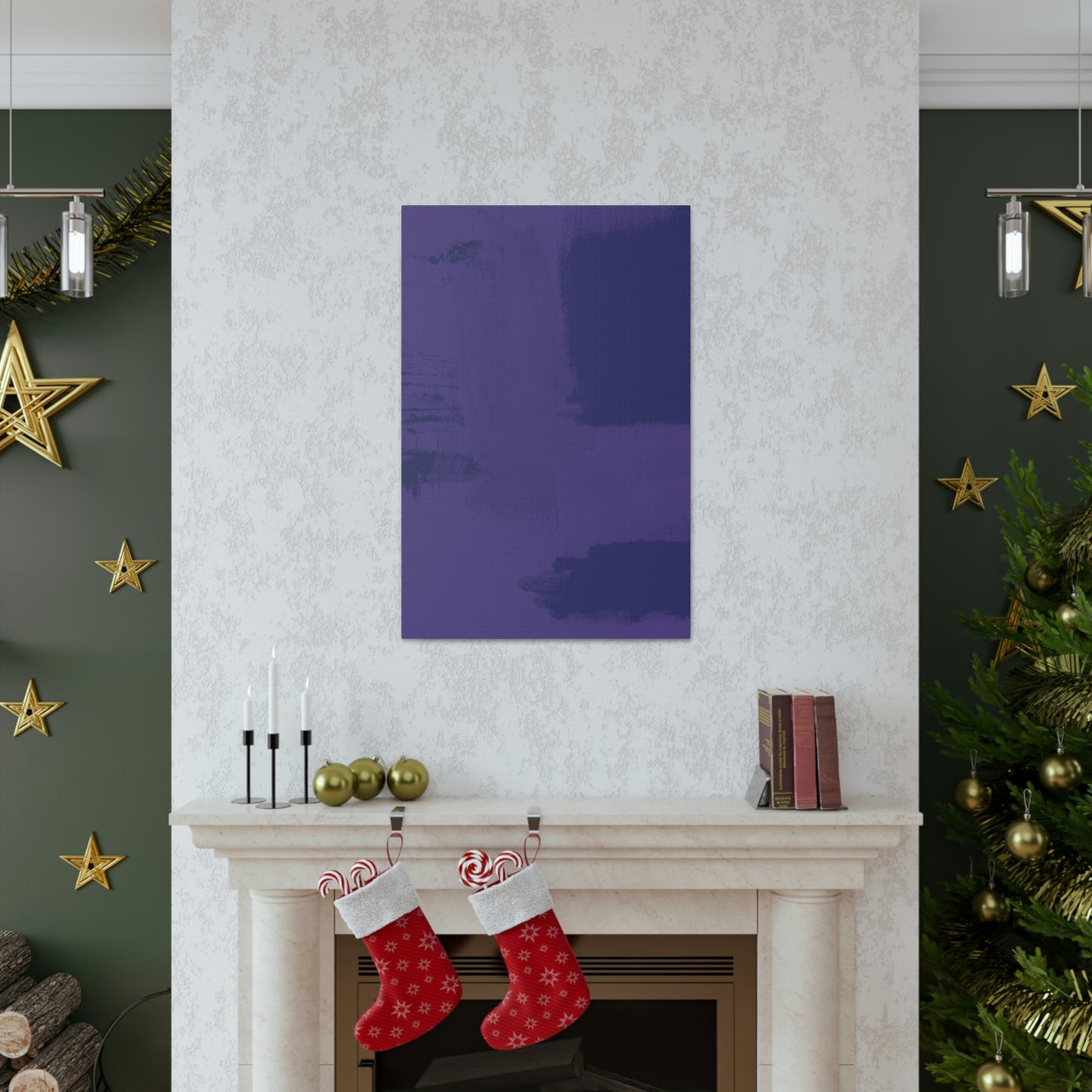 Rich Purple Canvas