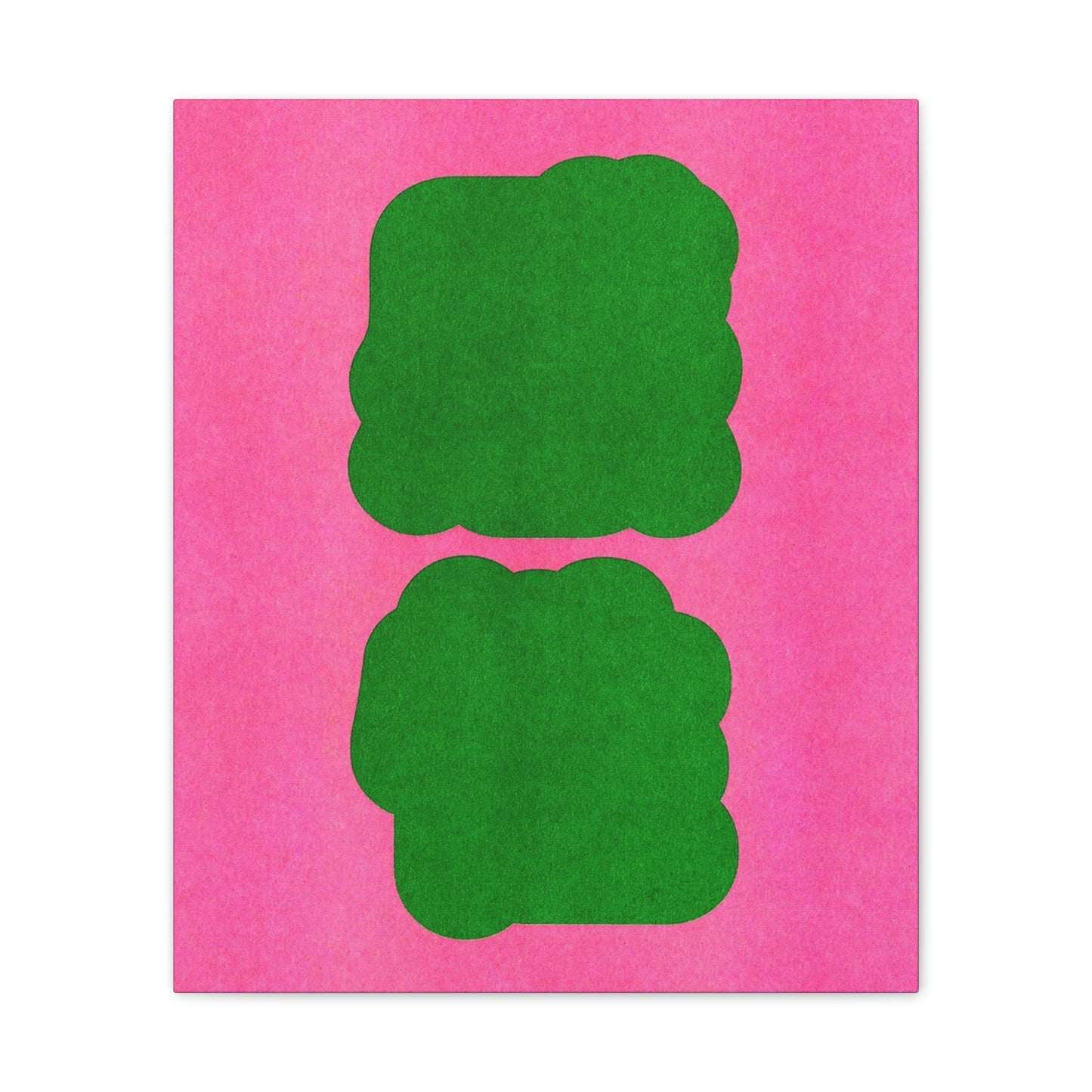 Stretched Pink Canvas