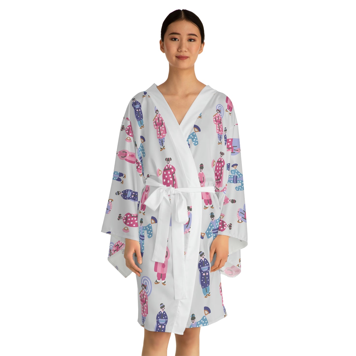 Long Sleeve Kimono Robe