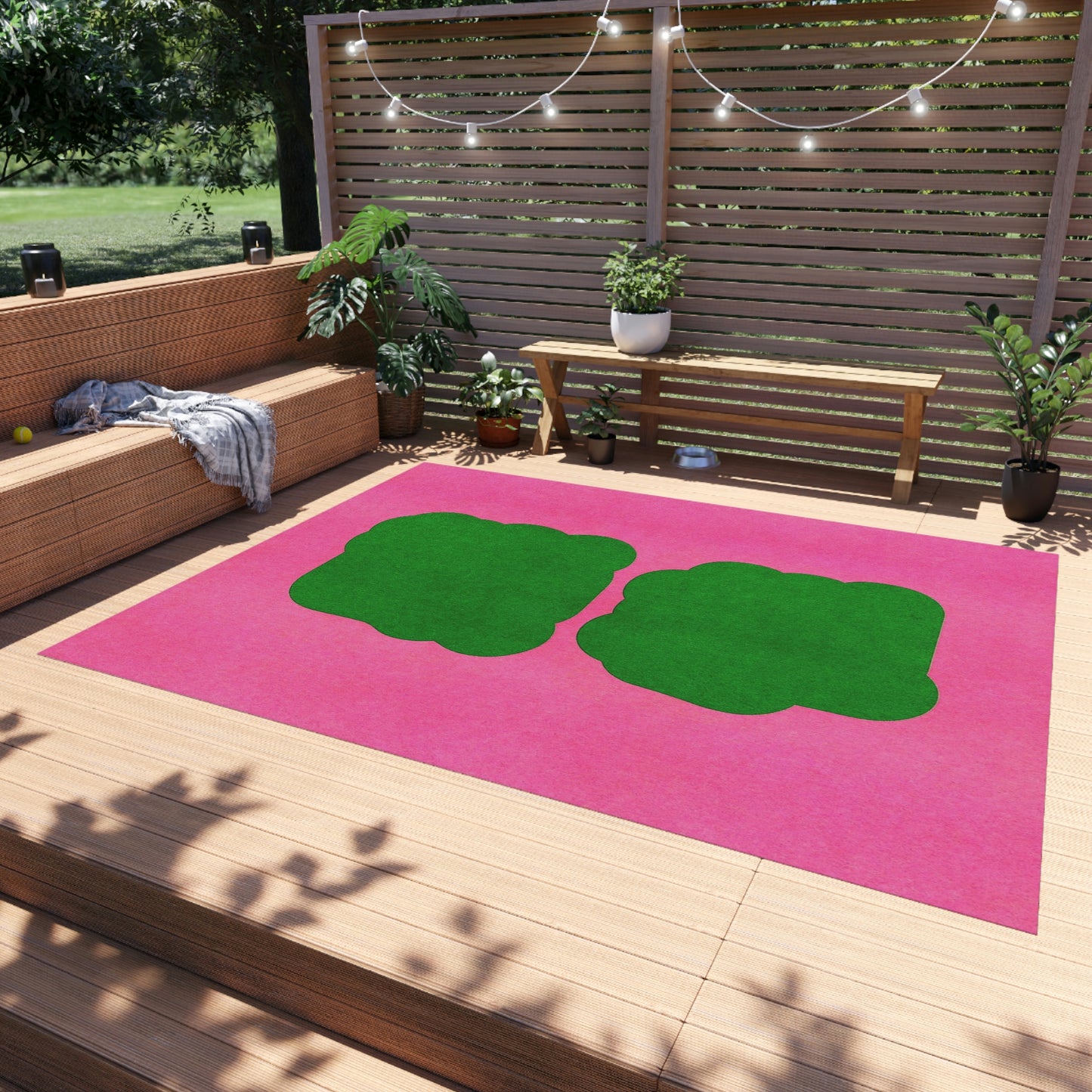 Retro Outdoor Rug
