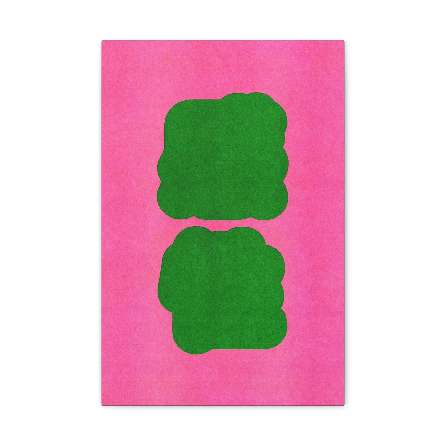 Stretched Pink Canvas