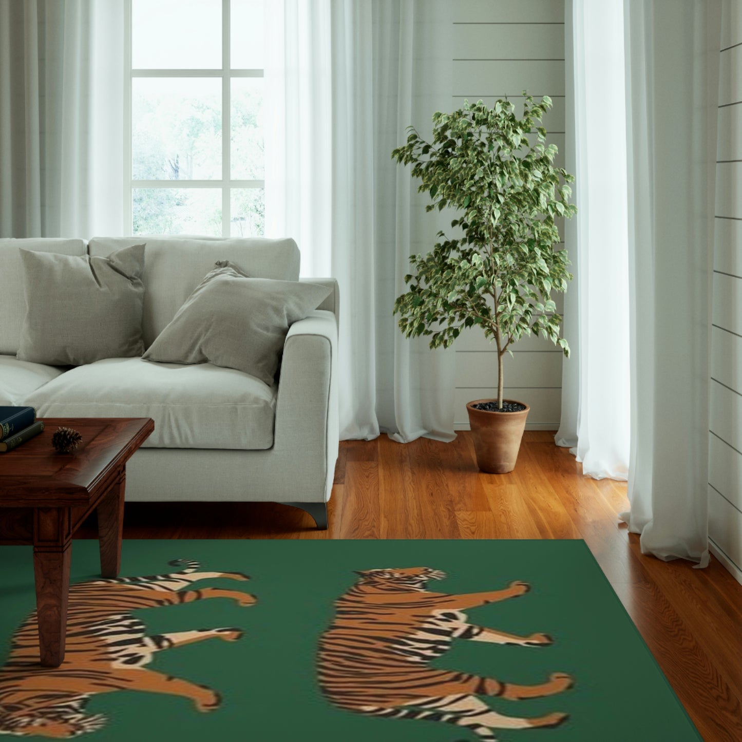 Green Tiger Rug