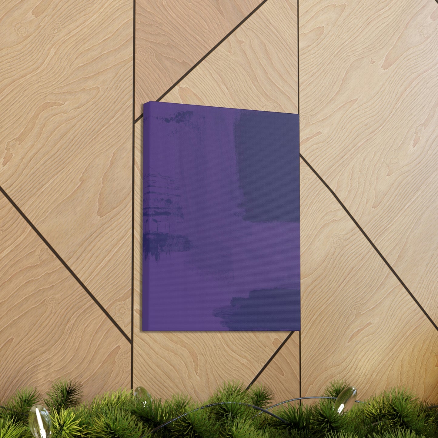 Rich Purple Canvas