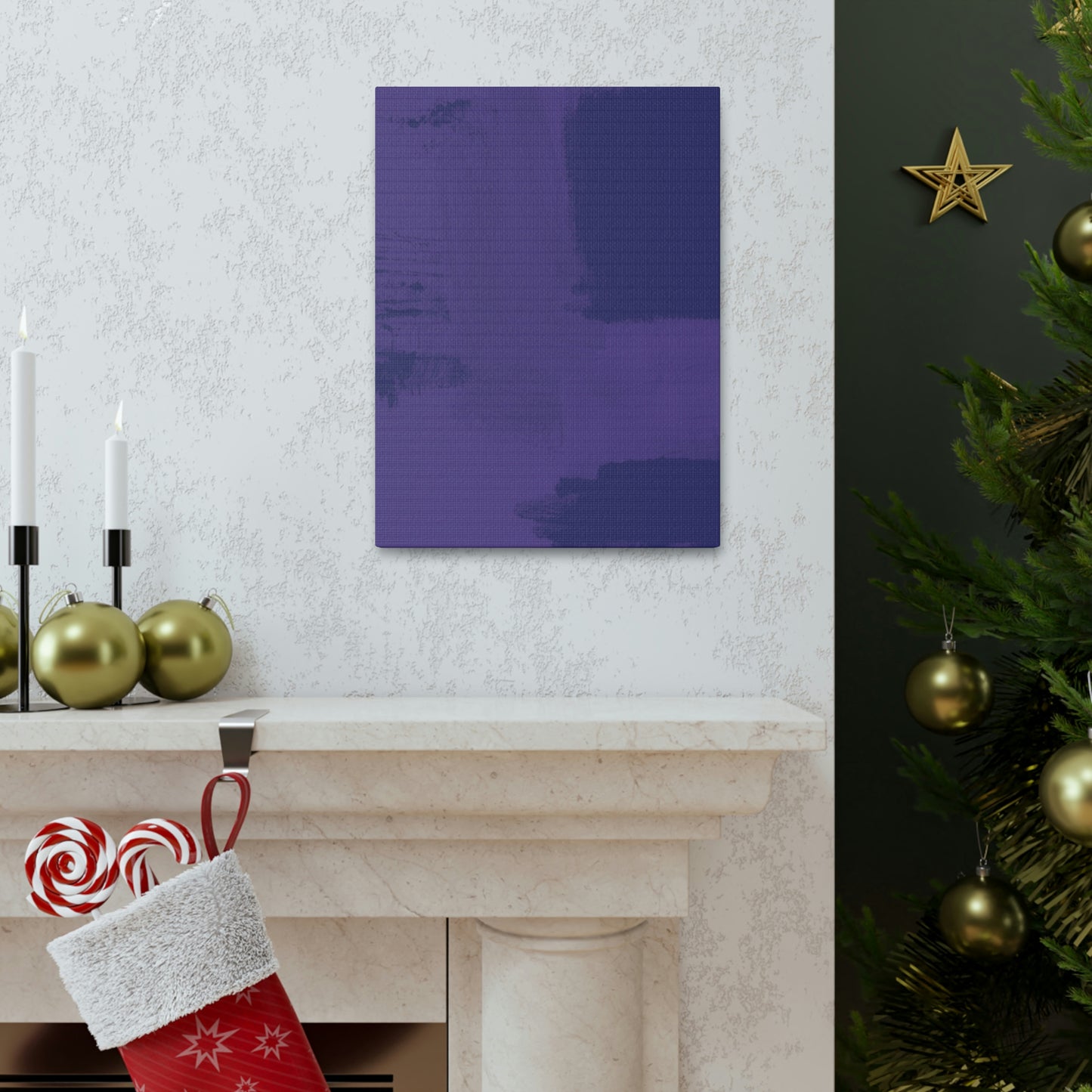 Rich Purple Canvas