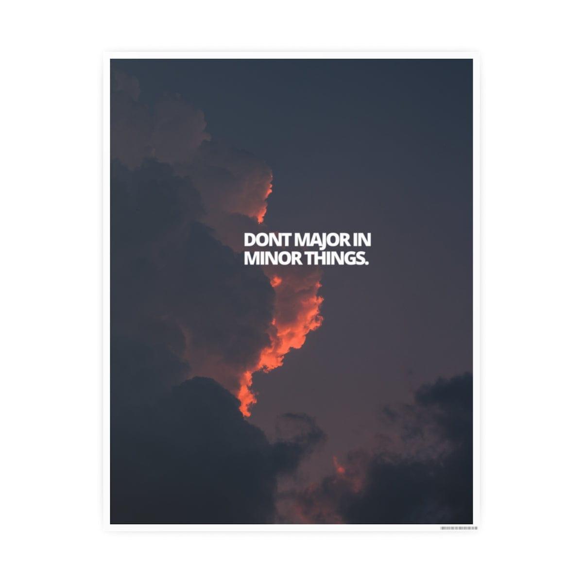 Dont major in minor things. - DECOROOM