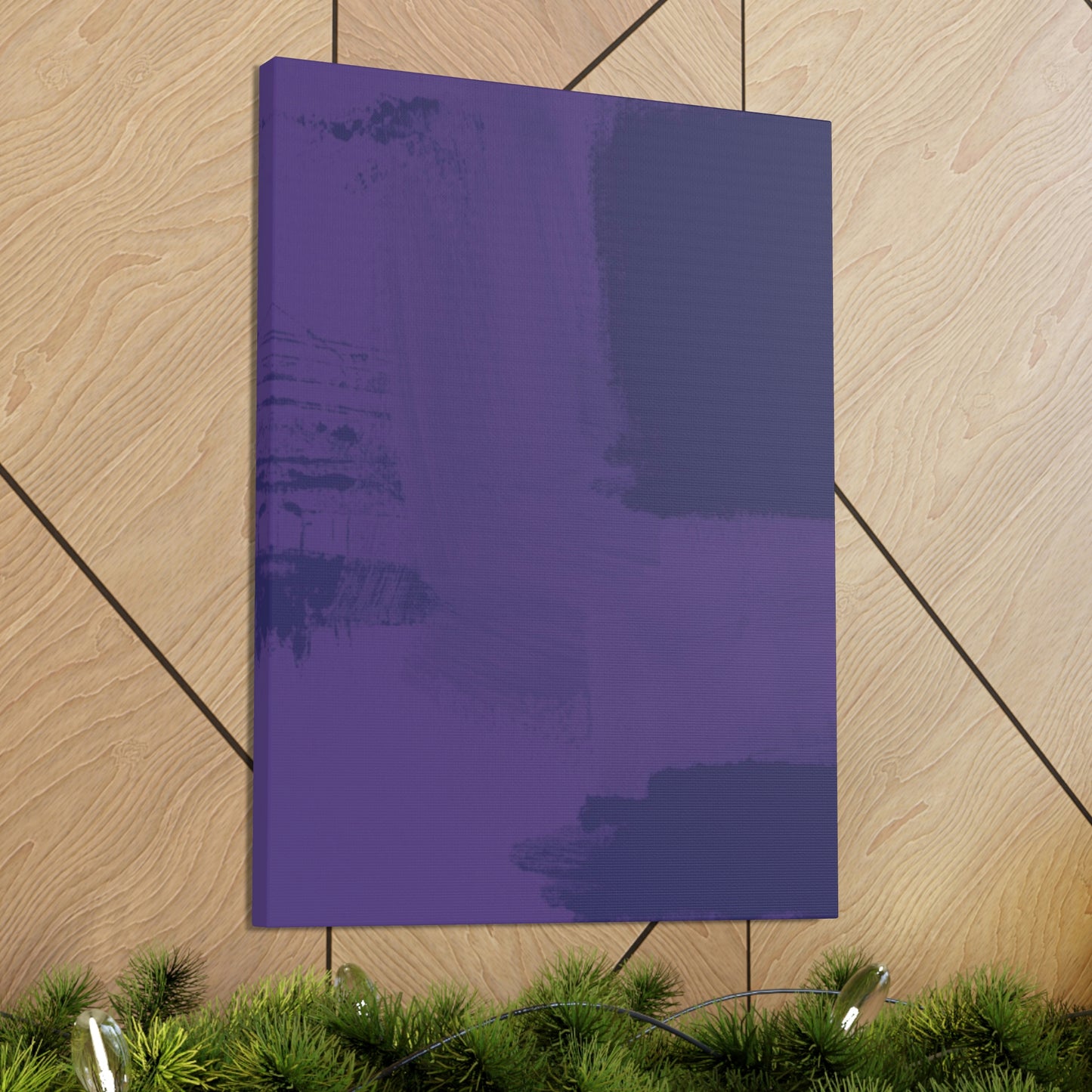 Rich Purple Canvas