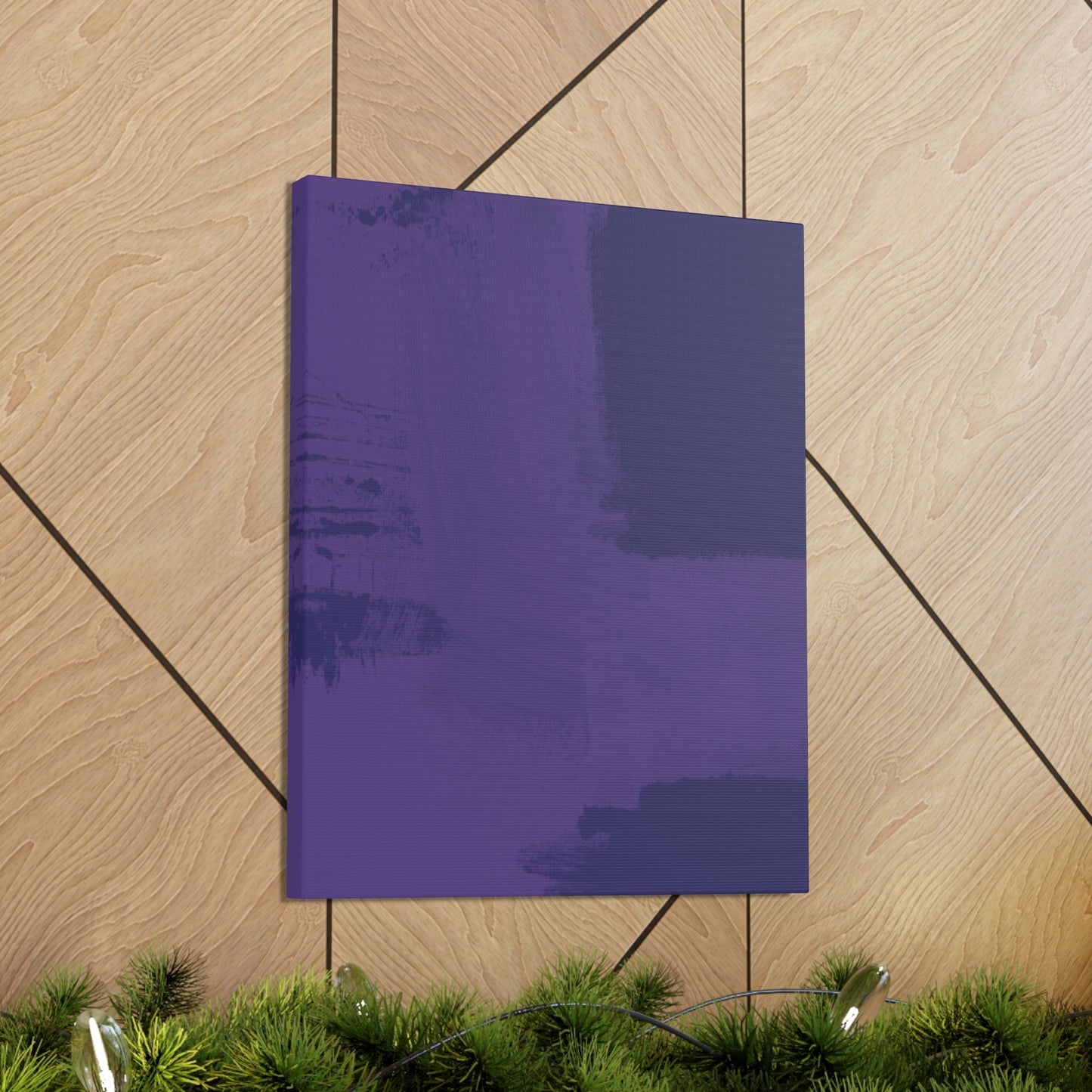 Rich Purple Canvas