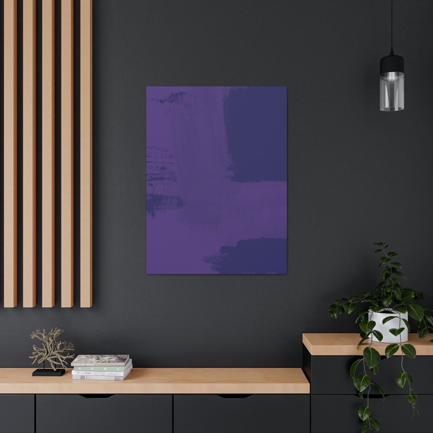 Rich Purple Canvas