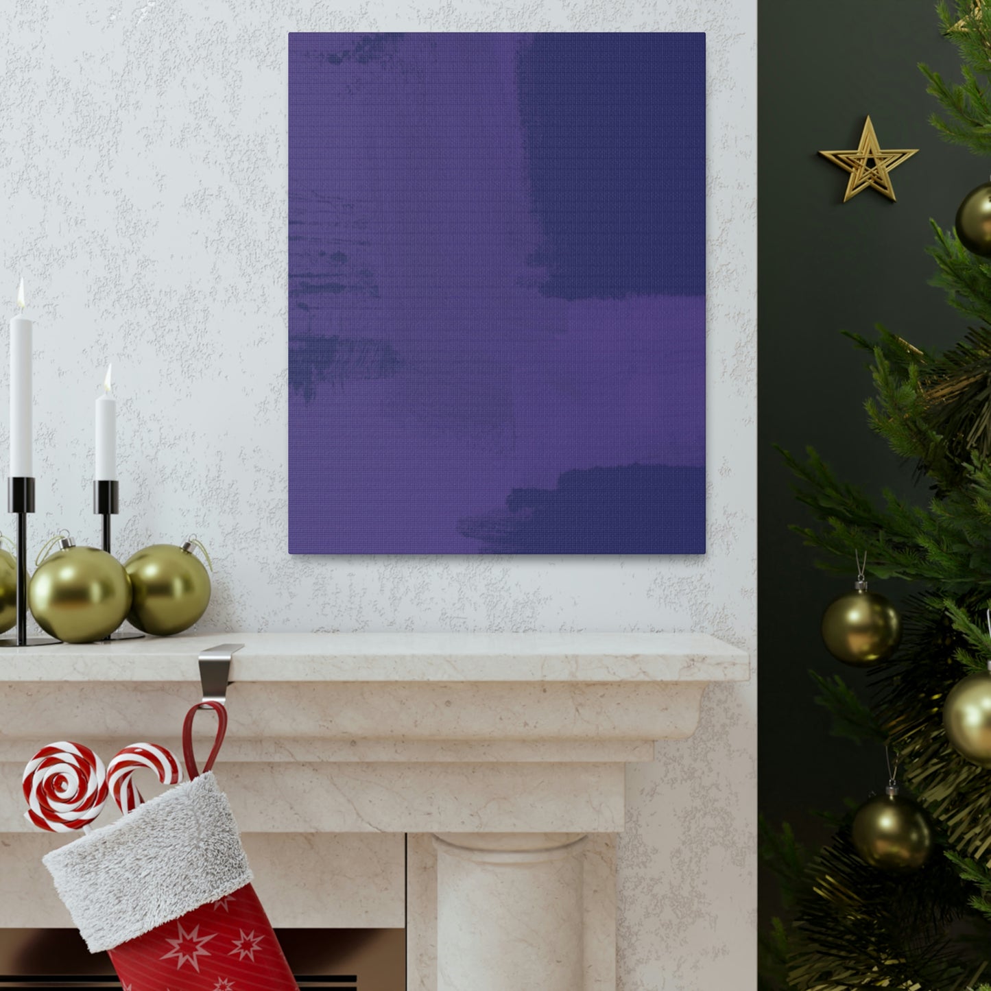 Rich Purple Canvas