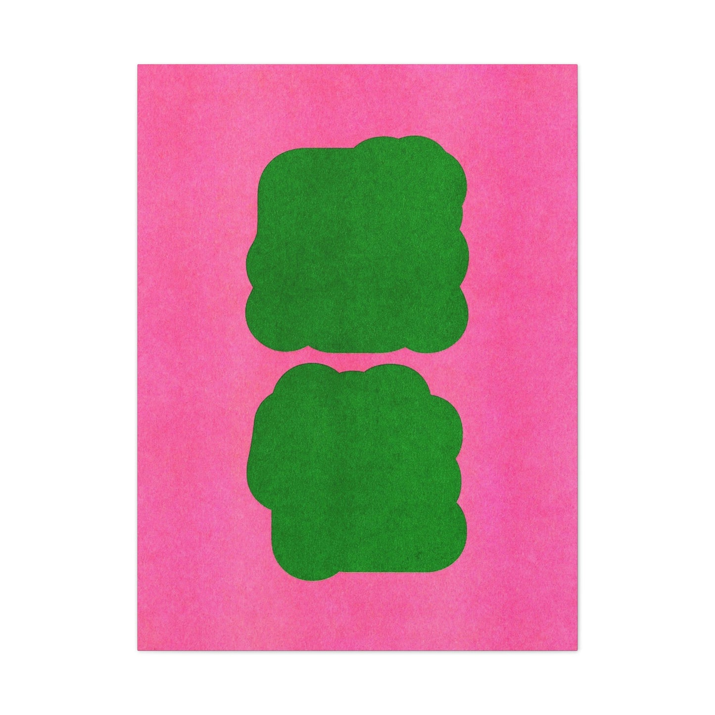 Stretched Pink Canvas