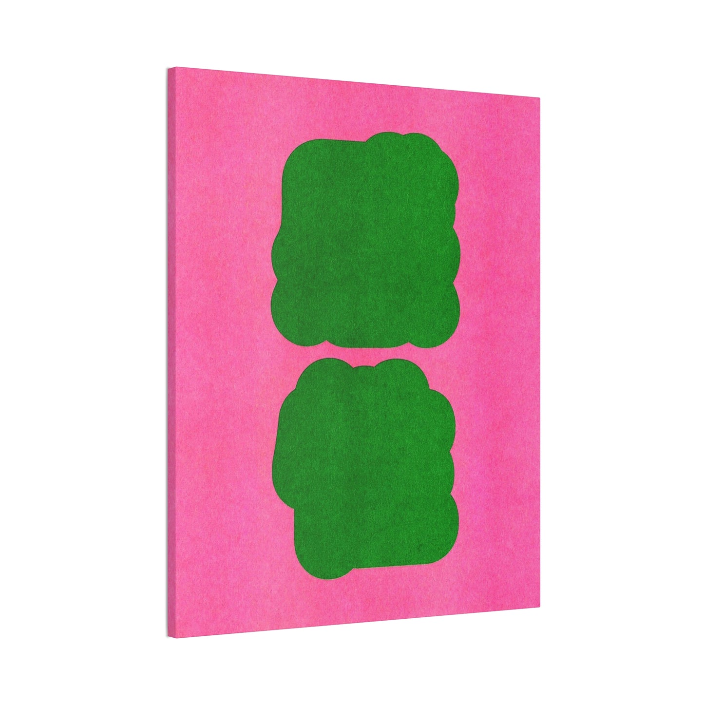 Stretched Pink Canvas
