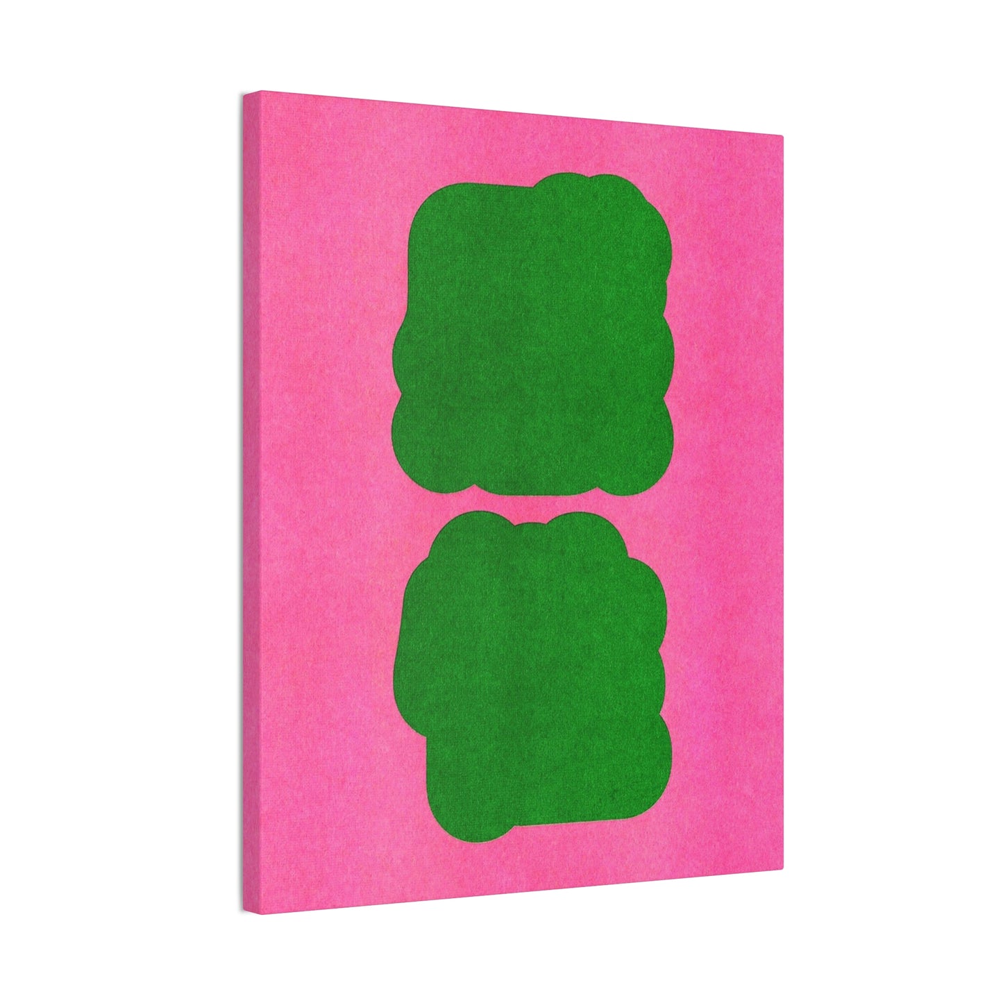 Stretched Pink Canvas