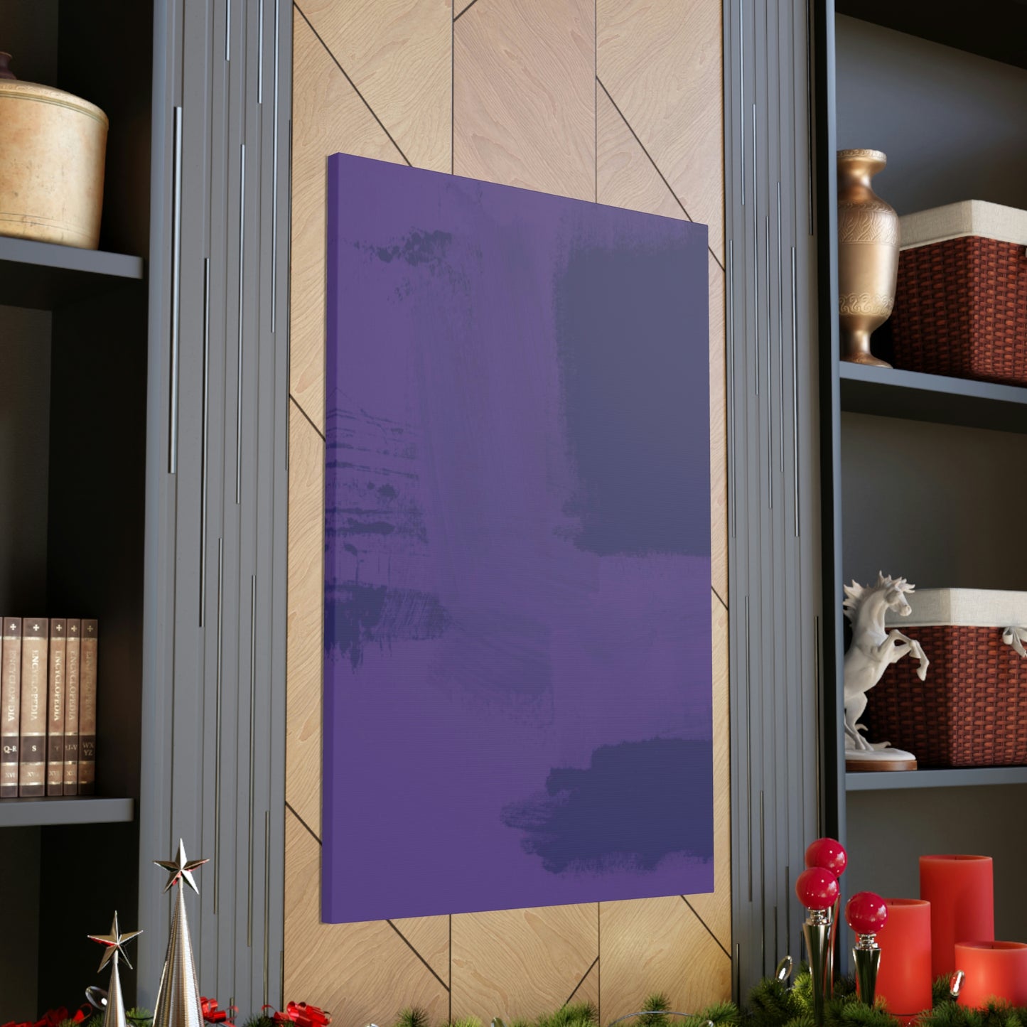 Rich Purple Canvas