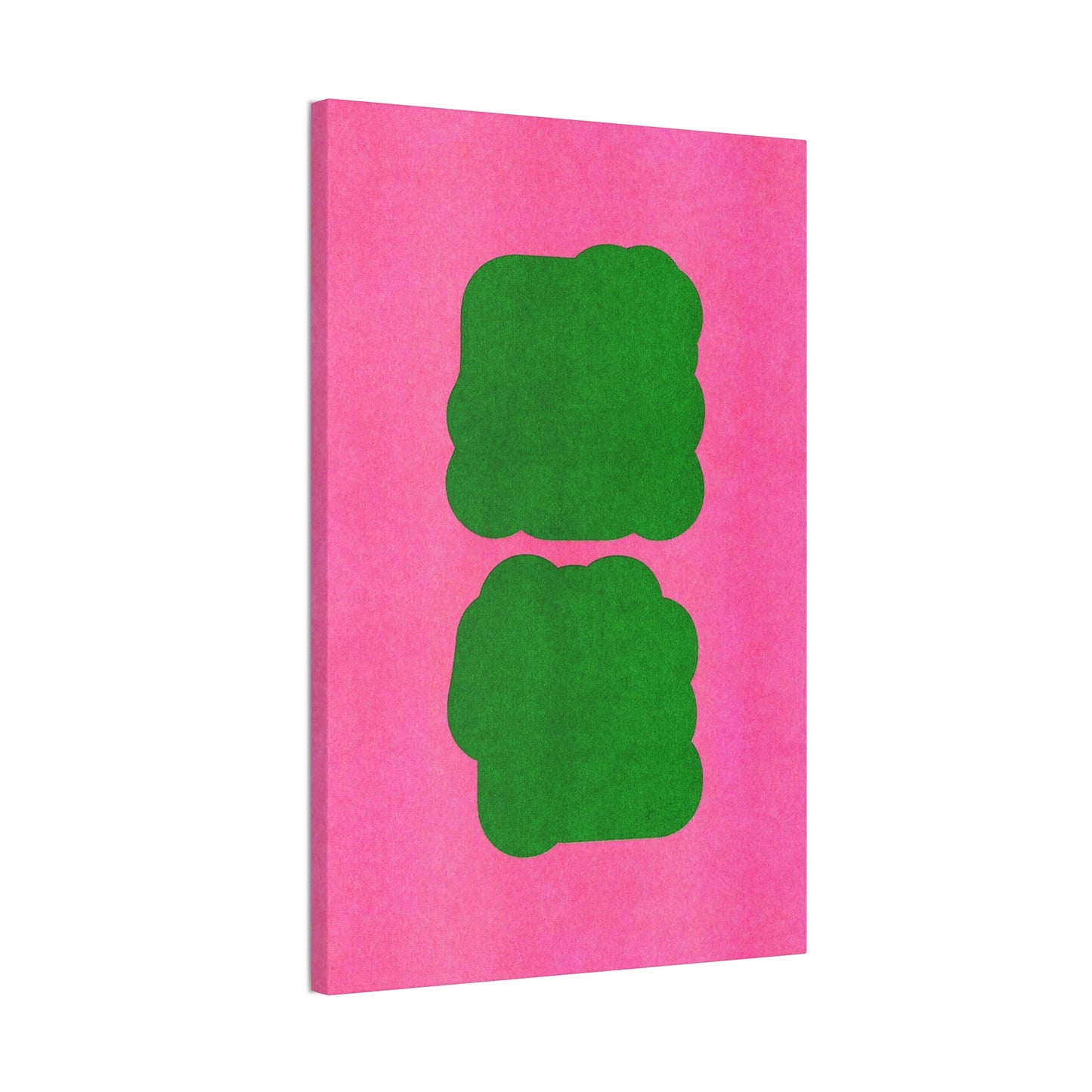 Stretched Pink Canvas