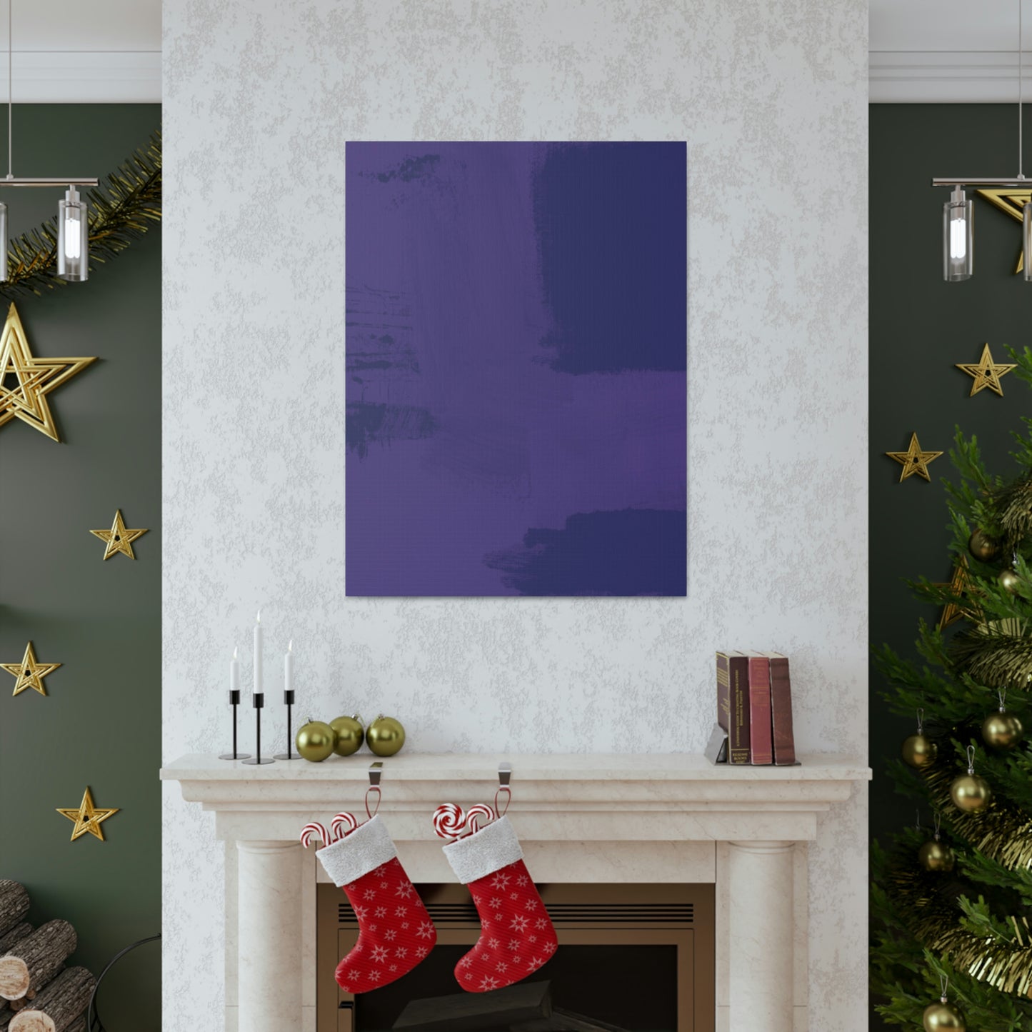 Rich Purple Canvas